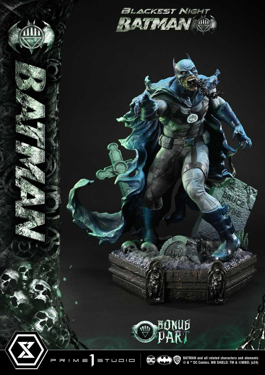Blackest Night - Batman - Premium Masterline (PMDCBN-01S) - 1/4 - Bonus Version (Prime 1 Studio) photo 25
