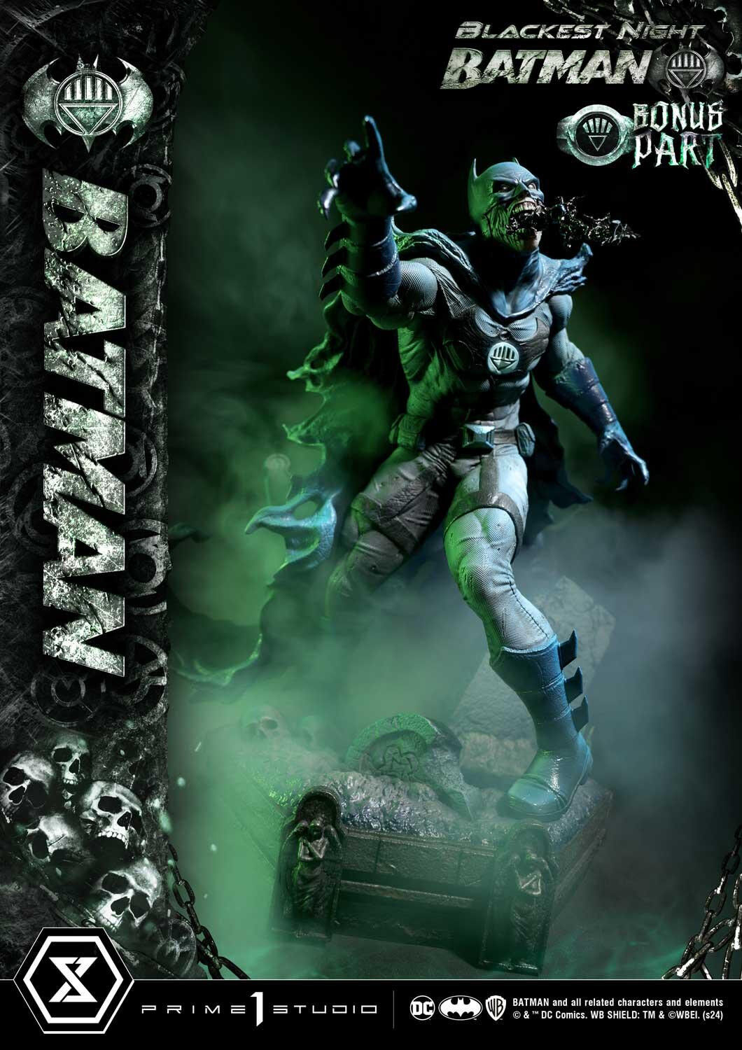 Blackest Night - Batman - Premium Masterline (PMDCBN-01S) - 1/4 - Bonus Version (Prime 1 Studio) photo 26