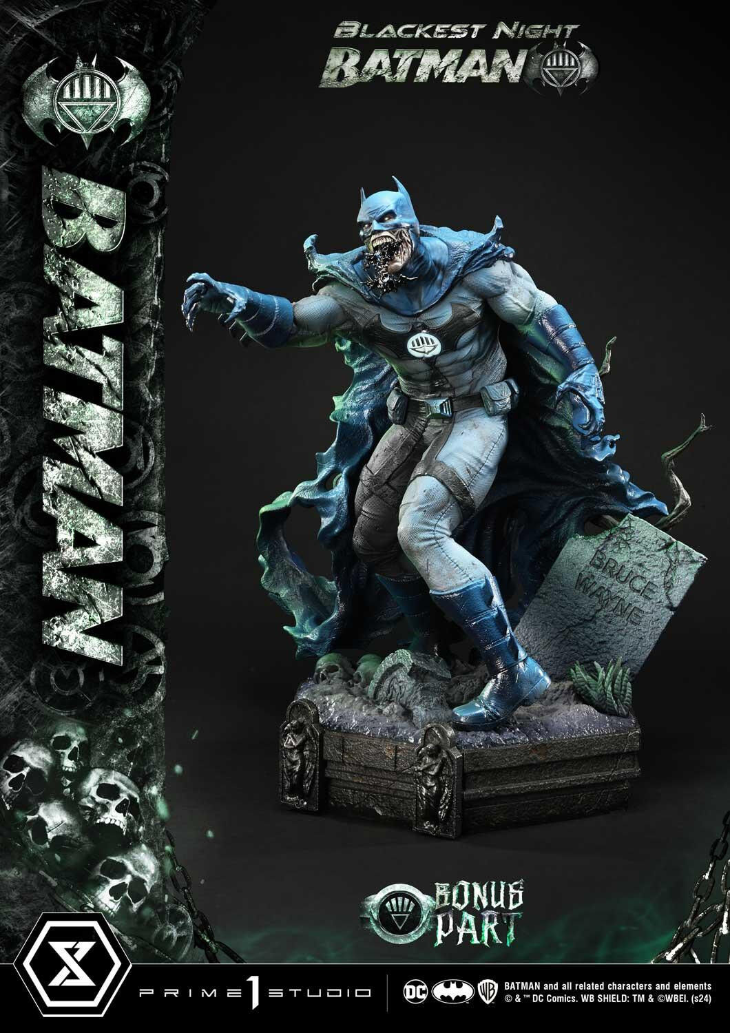 Blackest Night - Batman - Premium Masterline (PMDCBN-01S) - 1/4 - Bonus Version (Prime 1 Studio) photo 27