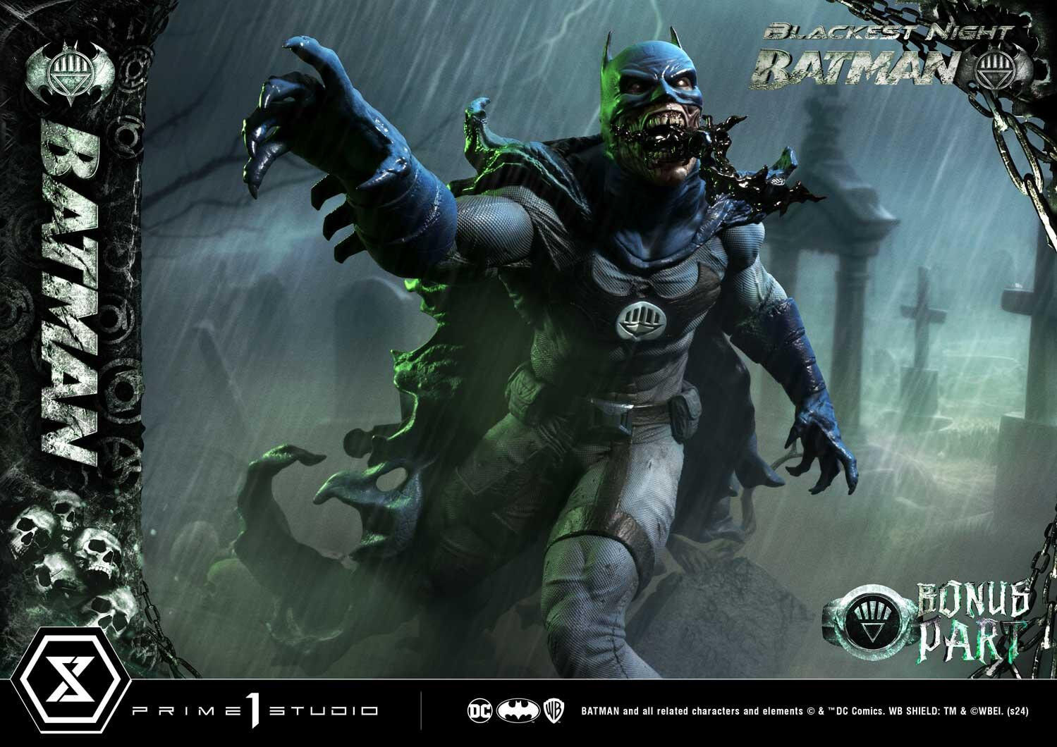 Blackest Night - Batman - Premium Masterline (PMDCBN-01S) - 1/4 - Bonus Version (Prime 1 Studio) photo 29