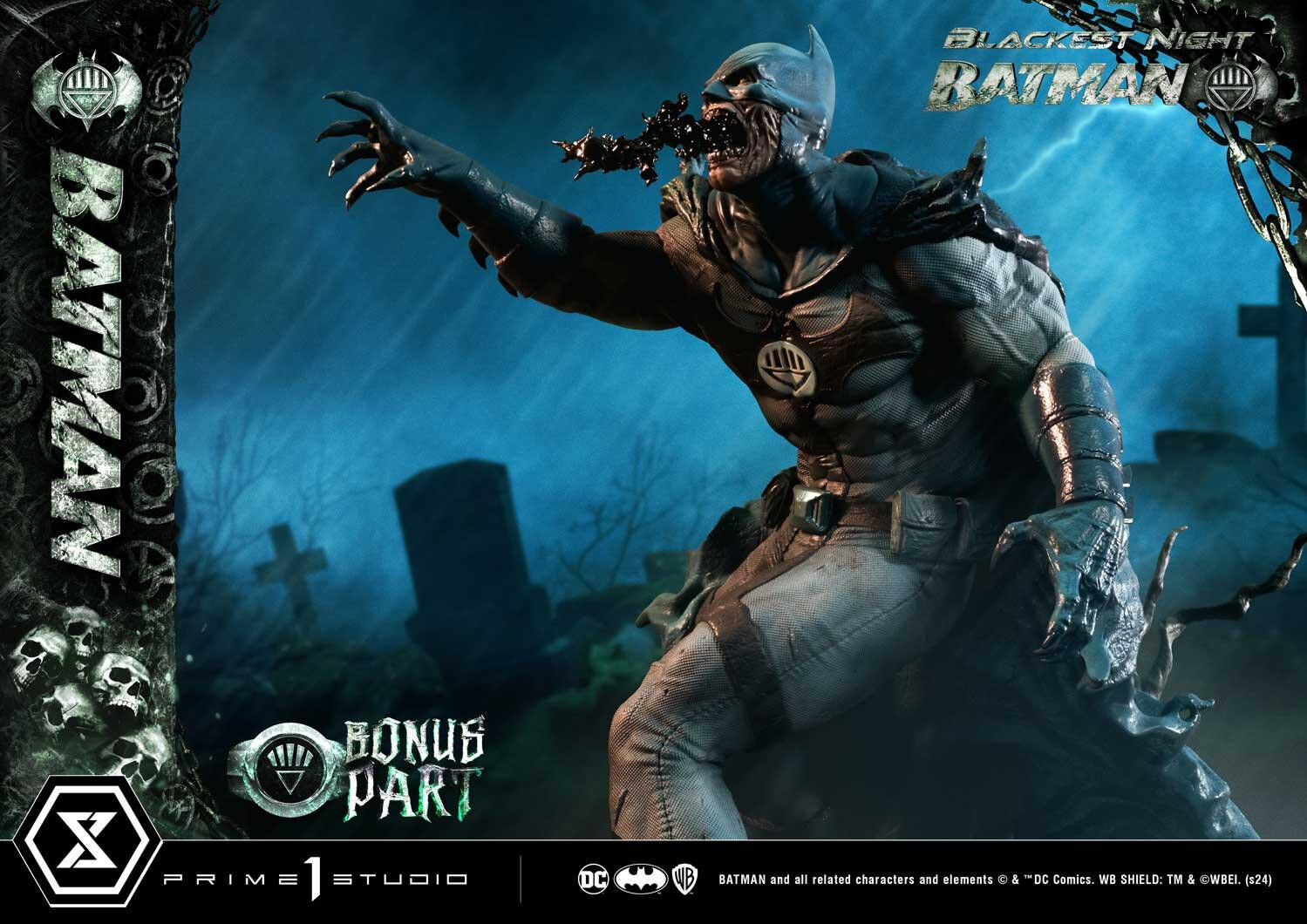 Blackest Night - Batman - Premium Masterline (PMDCBN-01S) - 1/4 - Bonus Version (Prime 1 Studio) photo 30