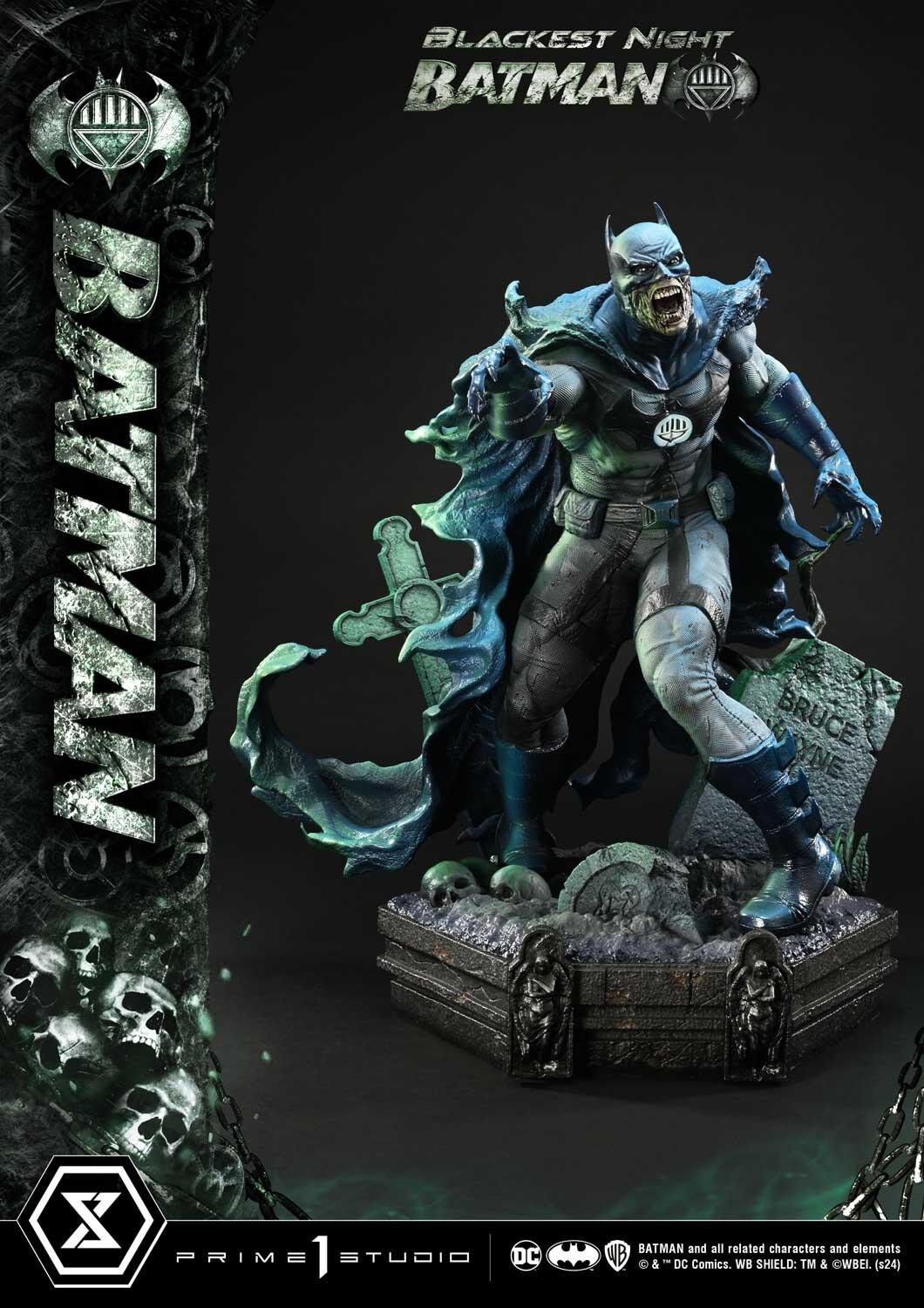Blackest Night - Batman - Premium Masterline (PMDCBN-01S) - 1/4 - Bonus Version (Prime 1 Studio) photo 35