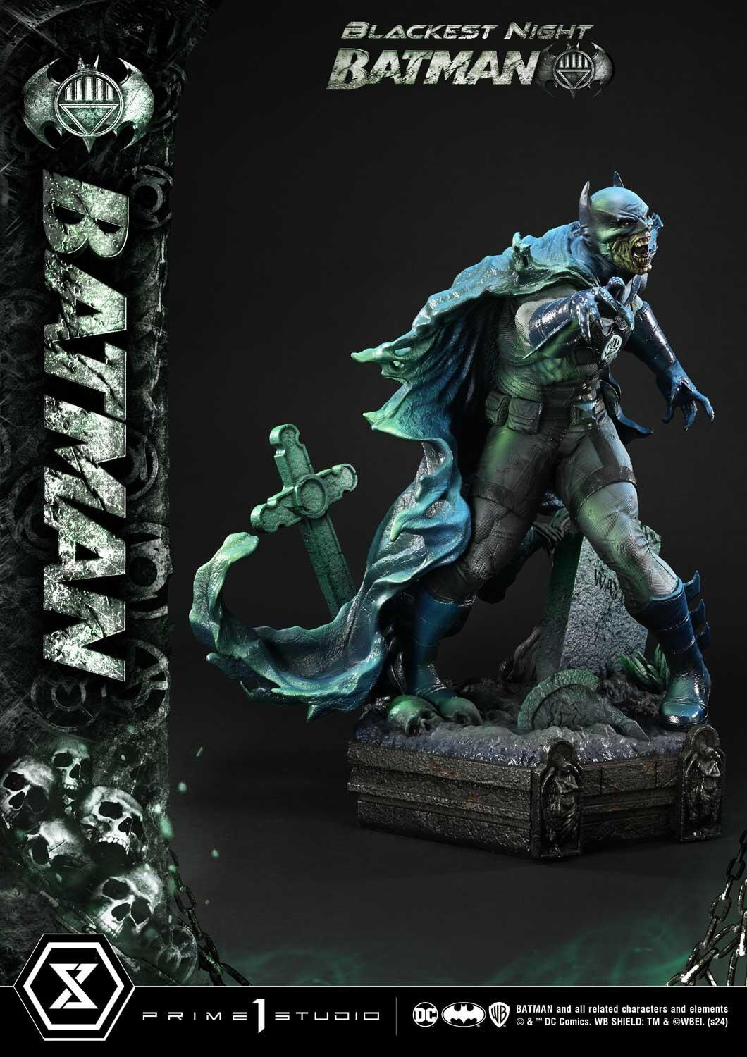 Blackest Night - Batman - Premium Masterline (PMDCBN-01S) - 1/4 - Bonus Version (Prime 1 Studio) photo 41