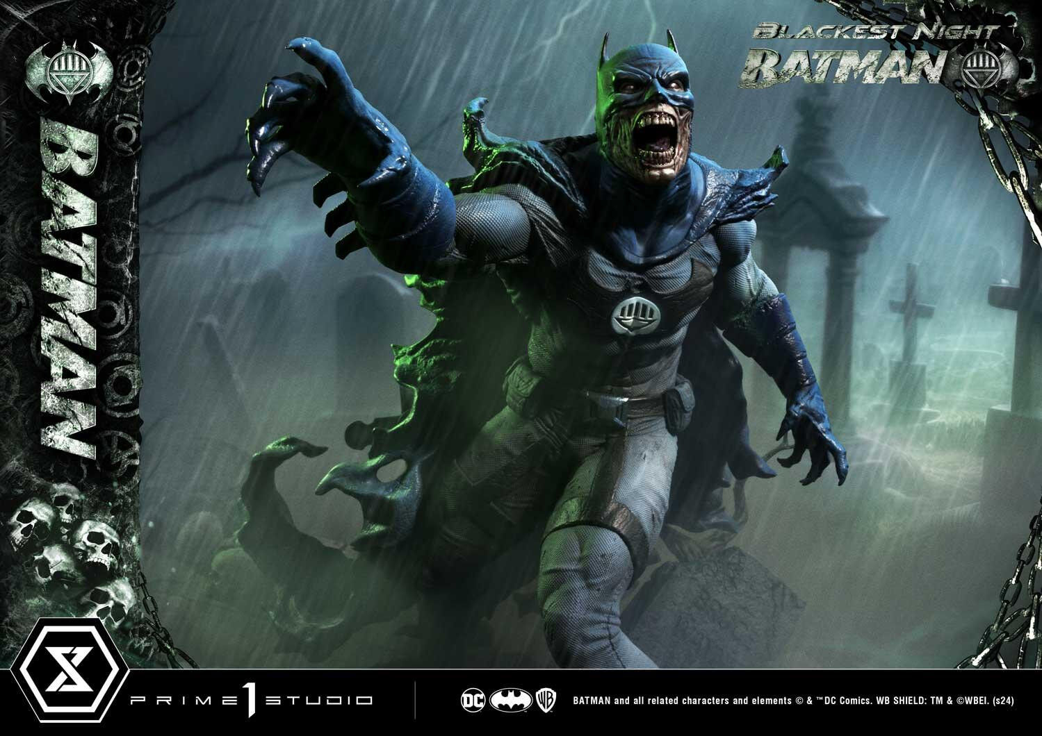 Blackest Night - Batman - Premium Masterline (PMDCBN-01S) - 1/4 - Bonus Version (Prime 1 Studio) photo 42