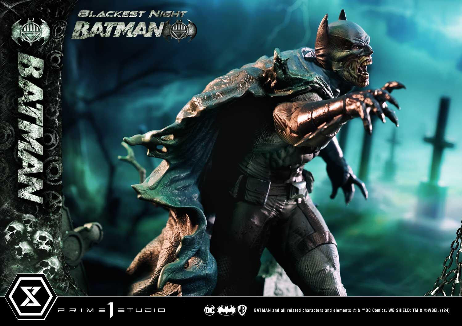 Blackest Night - Batman - Premium Masterline (PMDCBN-01S) - 1/4 - Bonus Version (Prime 1 Studio) photo 45