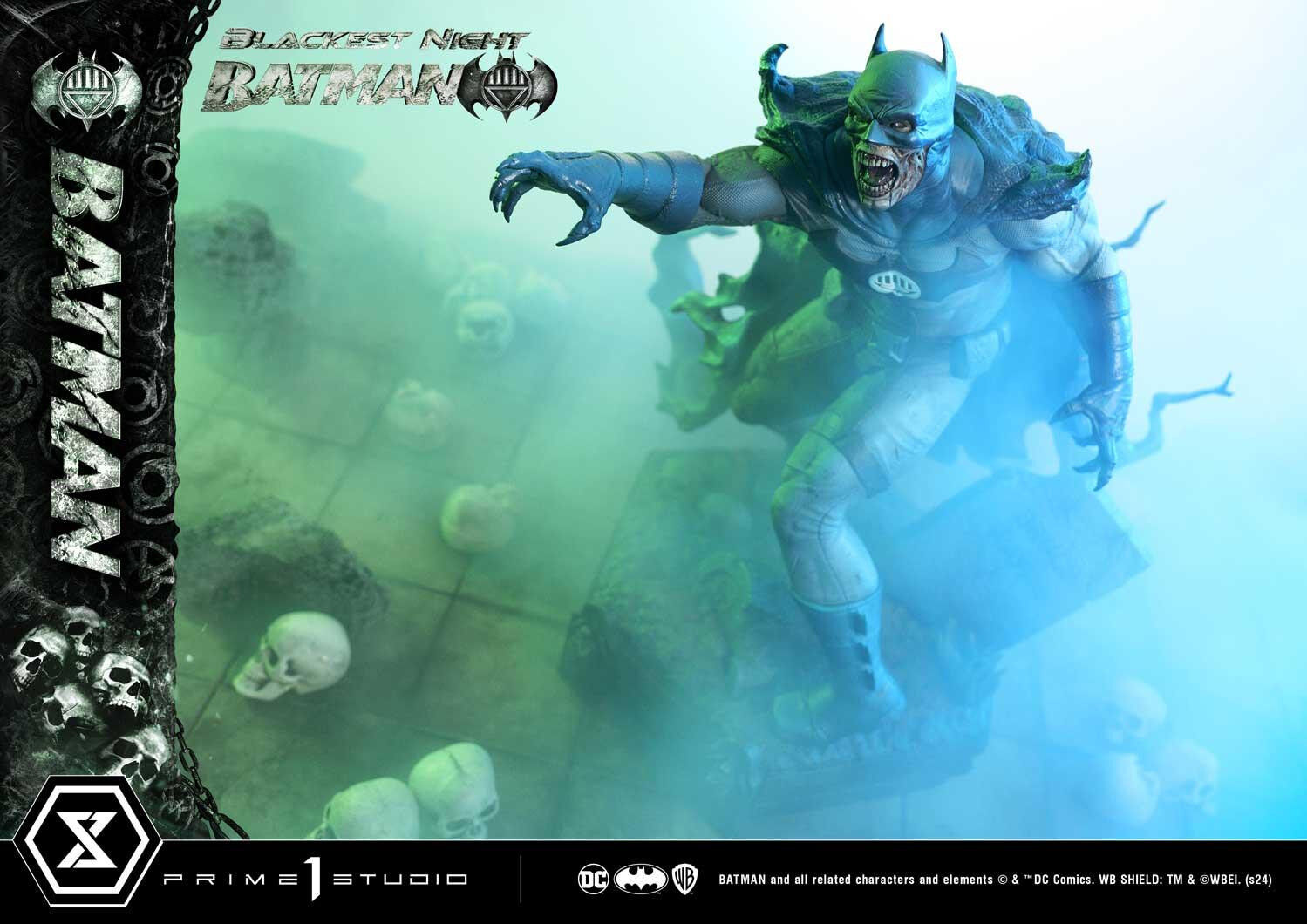 Blackest Night - Batman - Premium Masterline (PMDCBN-01S) - 1/4 - Bonus Version (Prime 1 Studio) photo 46