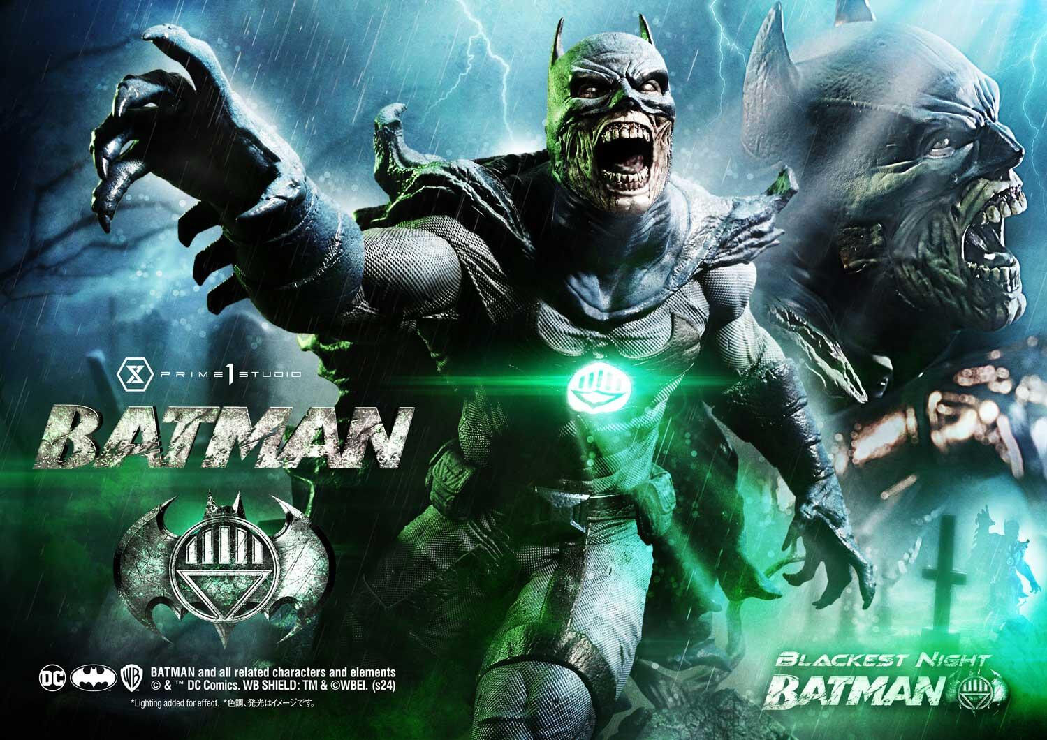 Blackest Night - Batman - Premium Masterline (PMDCBN-01S) - 1/4 - Bonus Version (Prime 1 Studio) photo 50