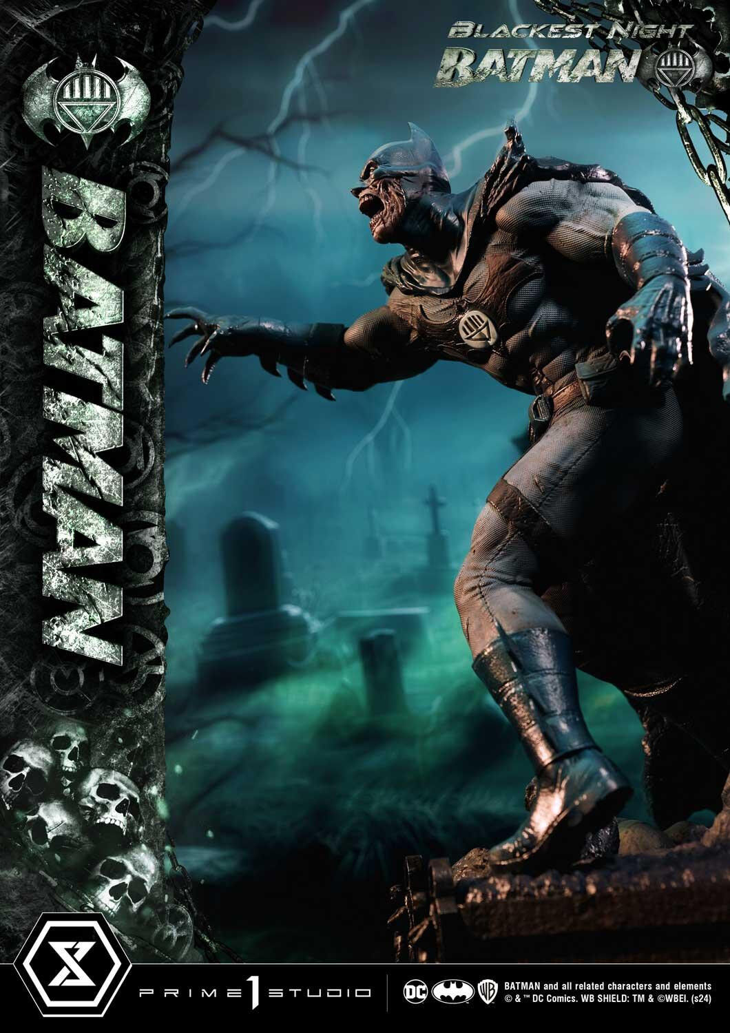 Blackest Night - Batman - Premium Masterline (PMDCBN-01S) - 1/4 - Bonus Version (Prime 1 Studio) photo 52
