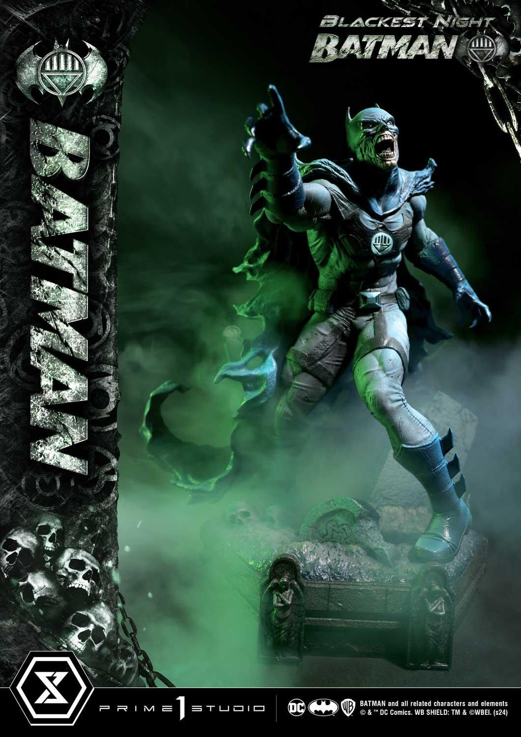 Blackest Night - Batman - Premium Masterline (PMDCBN-01S) - 1/4 - Bonus Version (Prime 1 Studio) photo 53