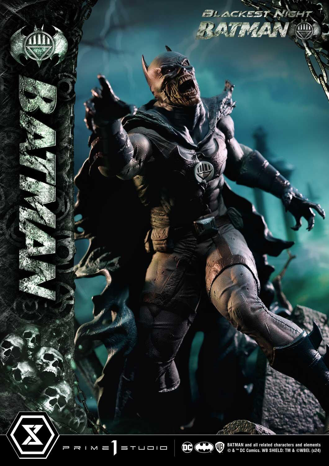 Blackest Night - Batman - Premium Masterline (PMDCBN-01S) - 1/4 - Bonus Version (Prime 1 Studio) photo 59