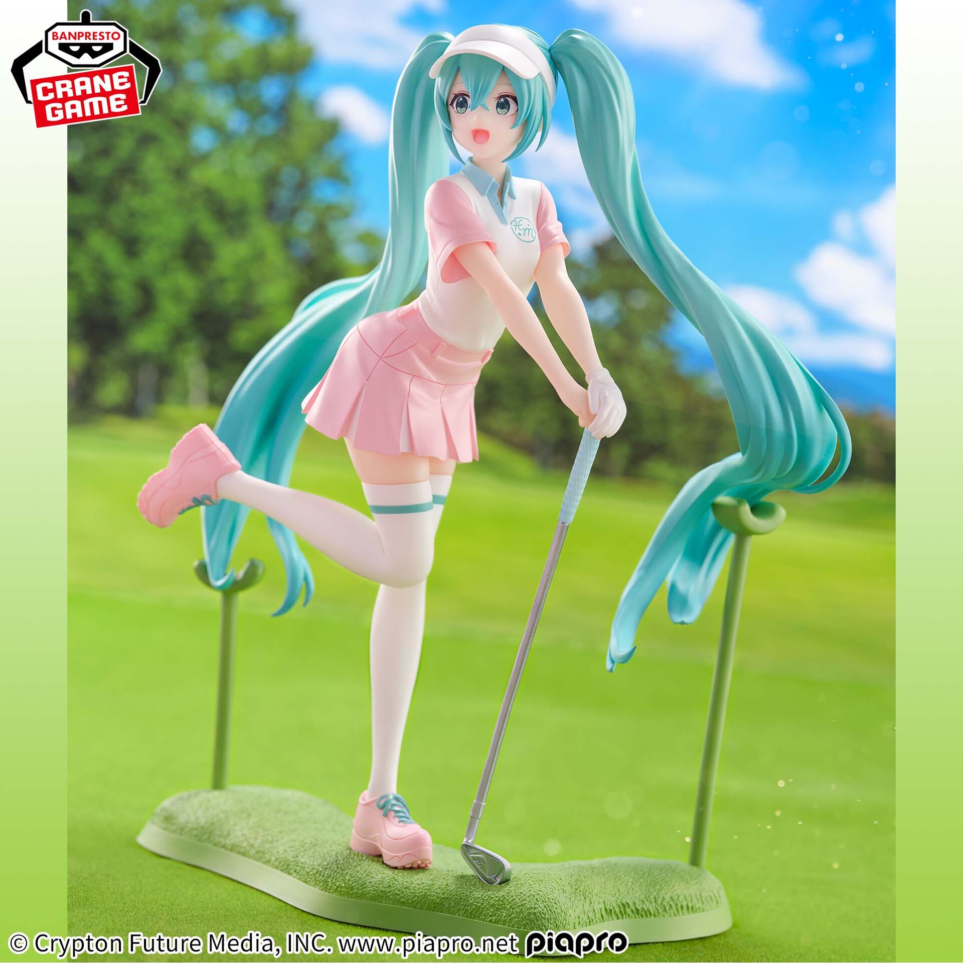 Piapro Characters - Hatsune Miku - Holiday Memories - Golf (Bandai Spirits) photo 3