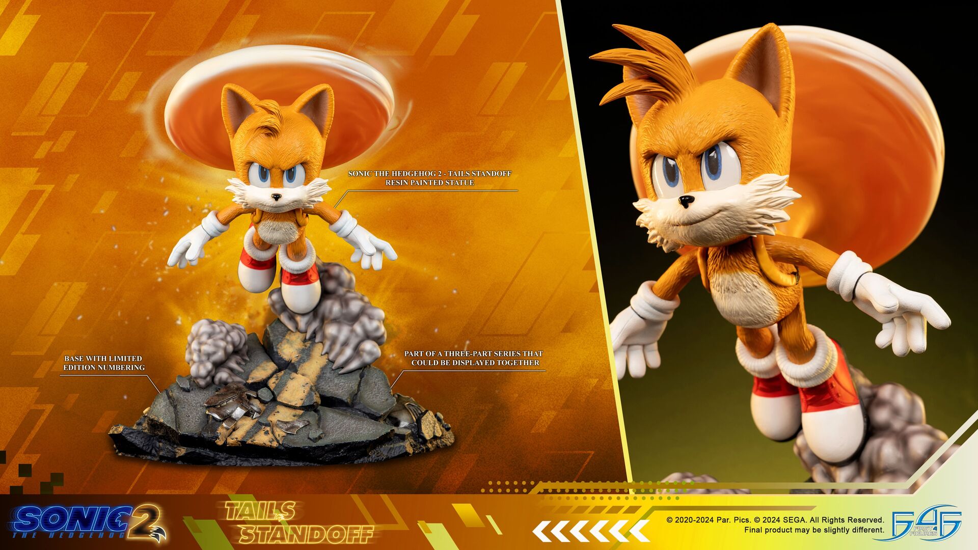 Sonic the Hedgehog 2 - Miles "Tails" Prower - Standoff (First 4 Figures) photo 13