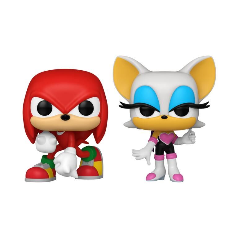 Sonic the Hedgehog - Rouge the Bat - POP! Games - POP! Vinyl - 2 Pack (Funko Toys, GameStop) photo 3