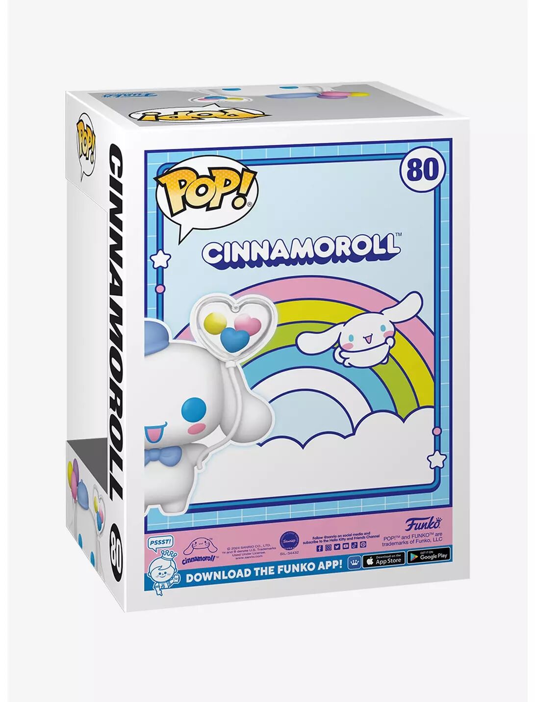 Cinnamoroll - POP! Sanrio  (80) - POP! Vinyl (Funko Toys, Hot Topic) photo 2