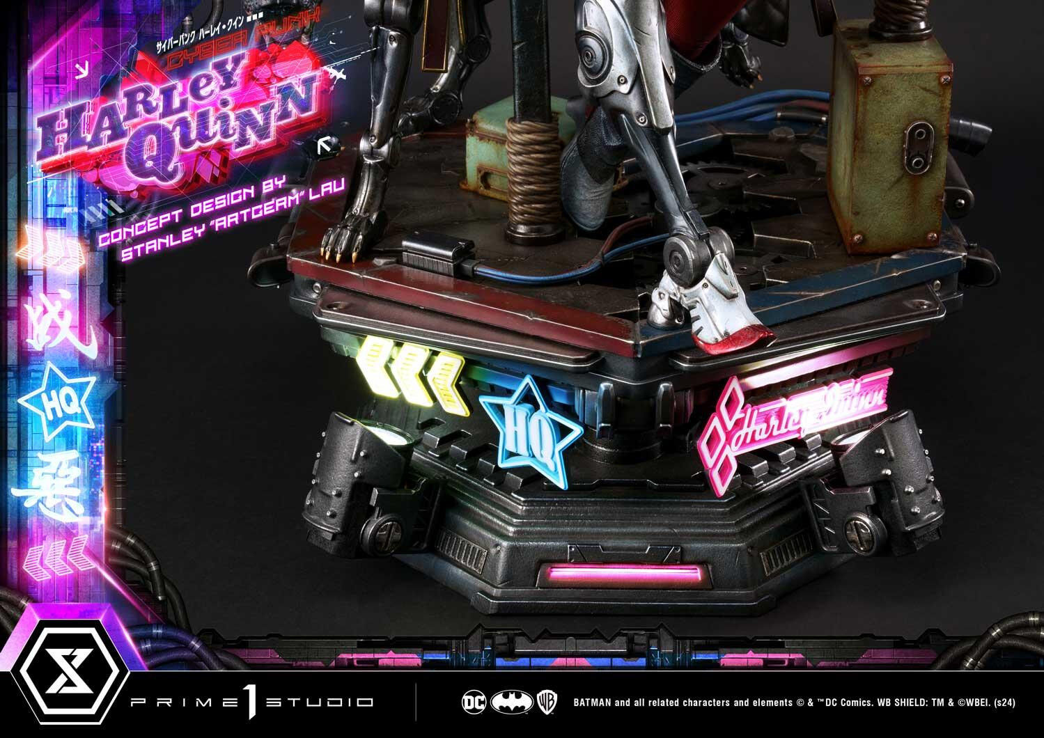 Batman - Bud - Harley Quinn - Lou - Ultimate Premium Masterline  (UPMDC-08DX) - 1/4 - Cyberpunk, DX Version (Prime 1 Studio) photo 54