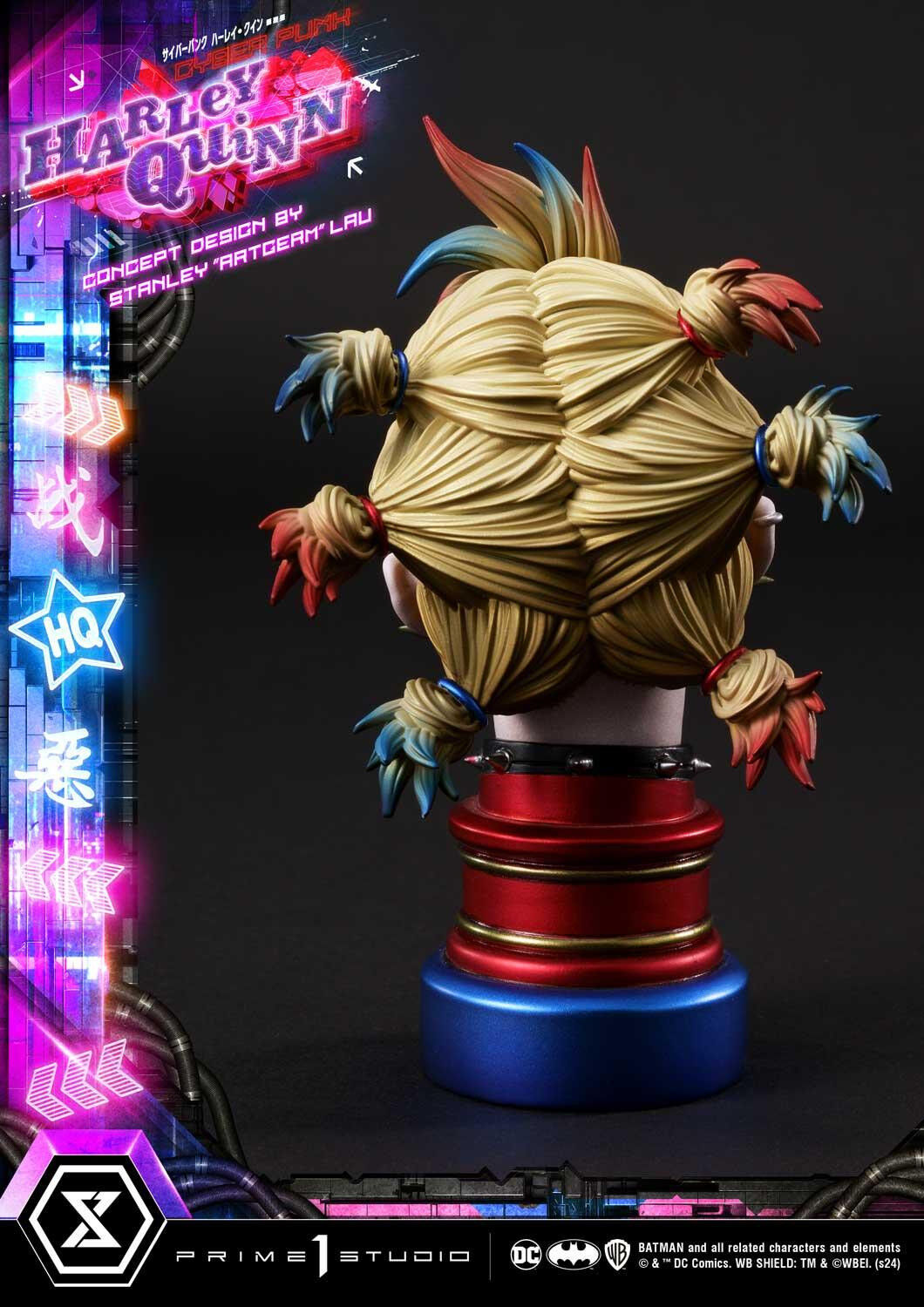 Batman - Bud - Harley Quinn - Lou - Ultimate Premium Masterline  (UPMDC-08DX) - 1/4 - Cyberpunk, DX Version (Prime 1 Studio) photo 94