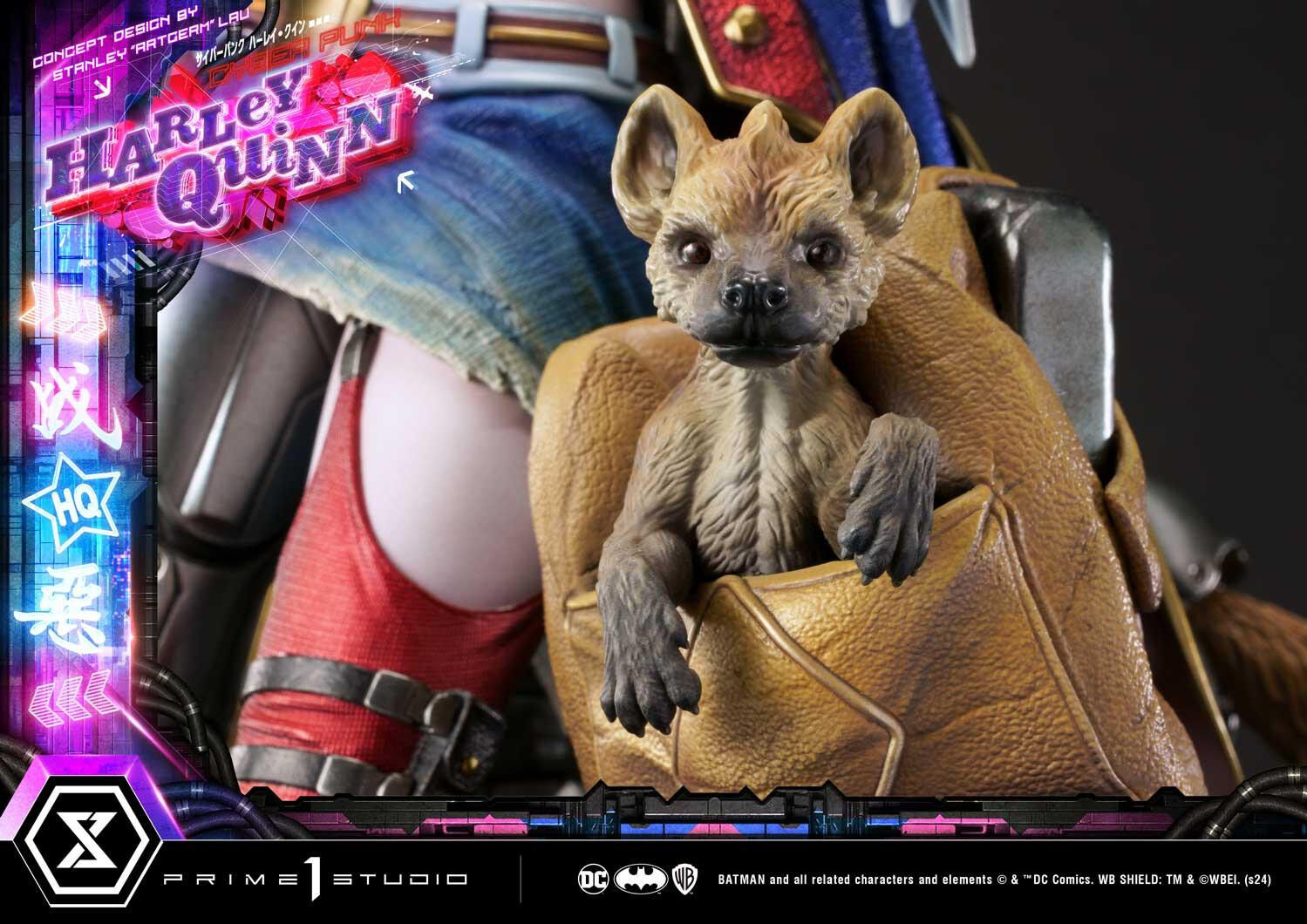 Batman - Bud - Harley Quinn - Lou - Ultimate Premium Masterline  (UPMDC-08DXS) - 1/4 - Cyberpunk, DX Bonus Version (Prime 1 Studio) photo 77