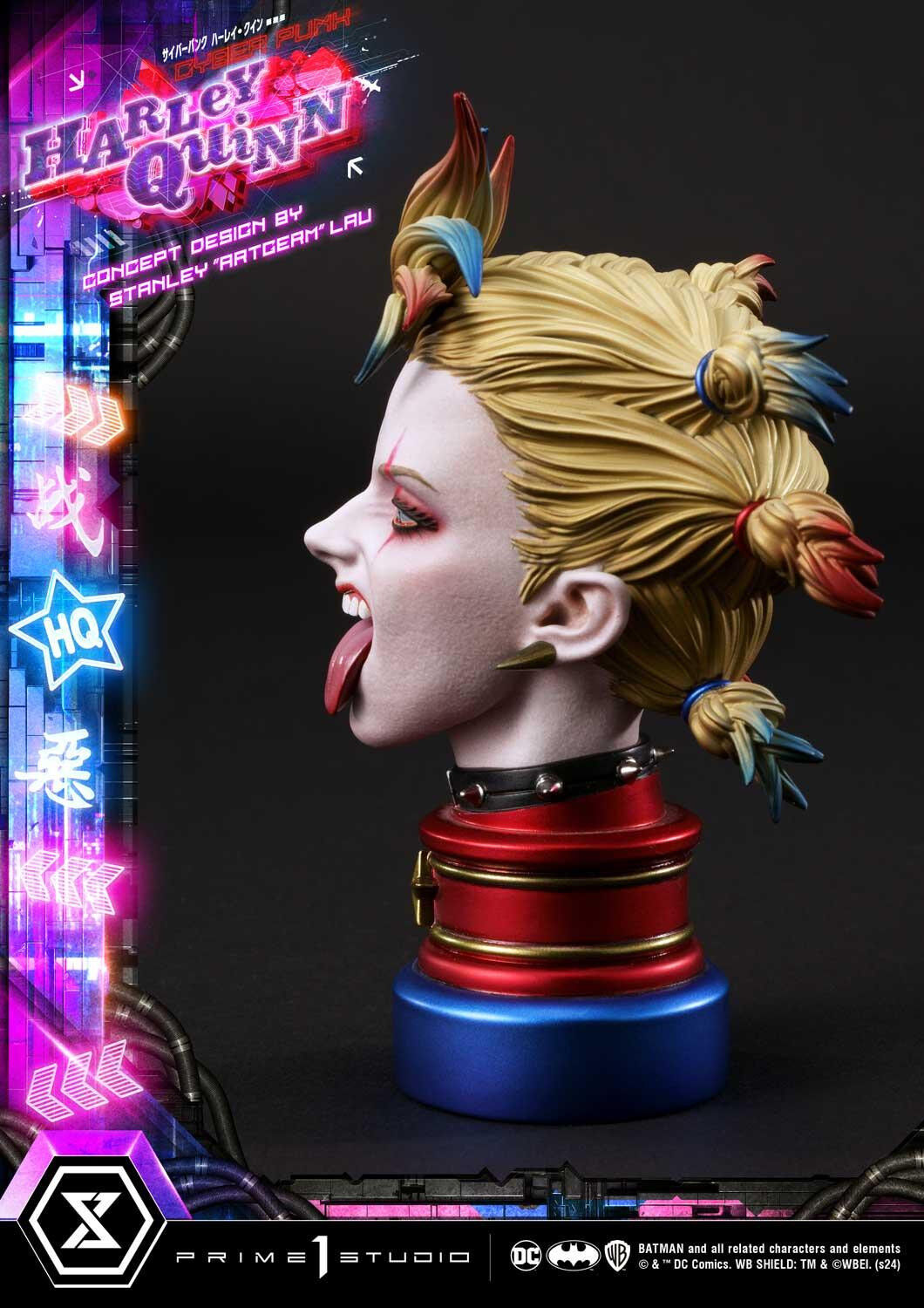 Batman - Bud - Harley Quinn - Lou - Ultimate Premium Masterline  (UPMDC-08DXS) - 1/4 - Cyberpunk, DX Bonus Version (Prime 1 Studio) photo 95