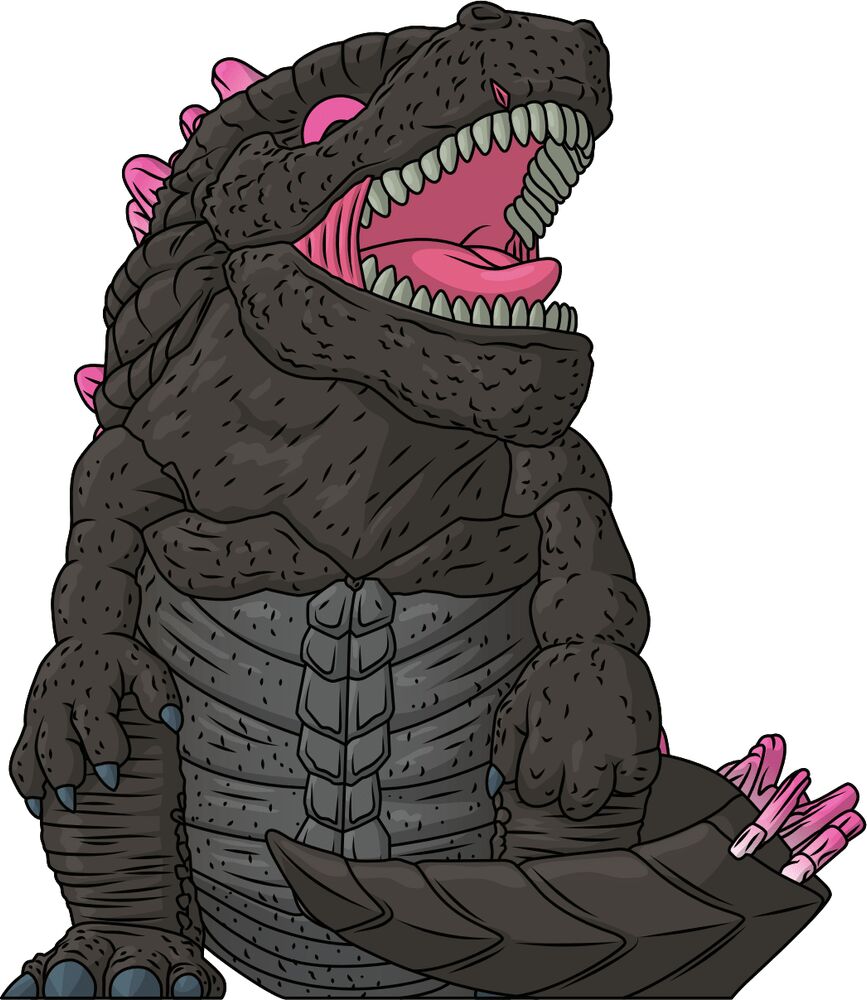 Godzilla x Kong: The New Empire - Gojira Evolved - Godzilla x Kong: The New Empire x Youtooz (#0) - Youtooz - Evolved (Youtooz) photo 2