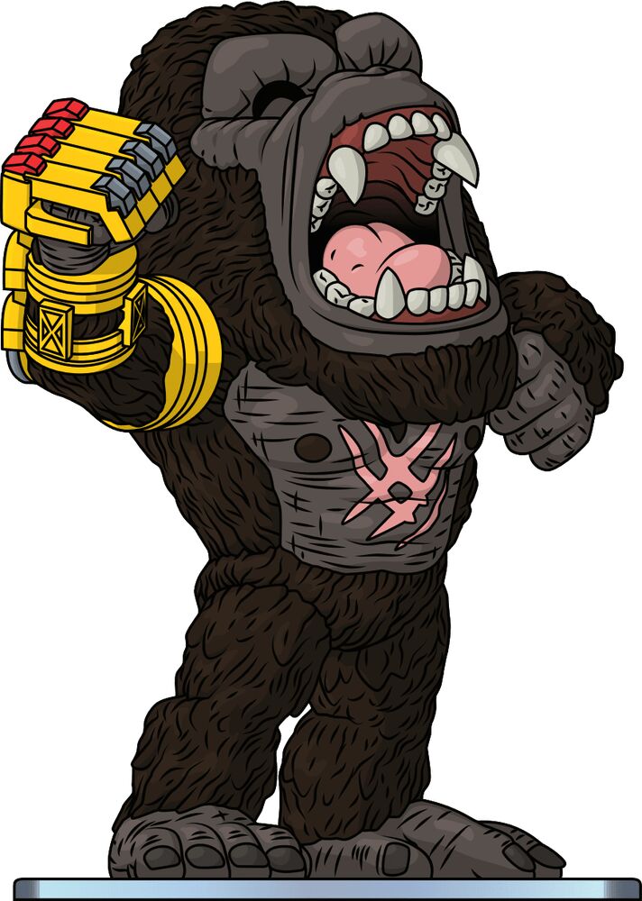 Godzilla x Kong: The New Empire - King Kong - Godzilla x Kong: The New Empire x Youtooz (#1) - Youtooz - B.E.A.S.T. Glove (Youtooz) photo 2