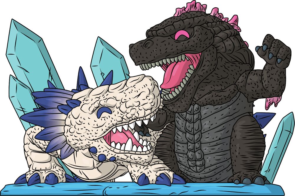 Godzilla x Kong: The New Empire - Gojira Evolved - Shimo - Godzilla x Kong: The New Empire x Youtooz (#2) - Youtooz (Youtooz) photo 2