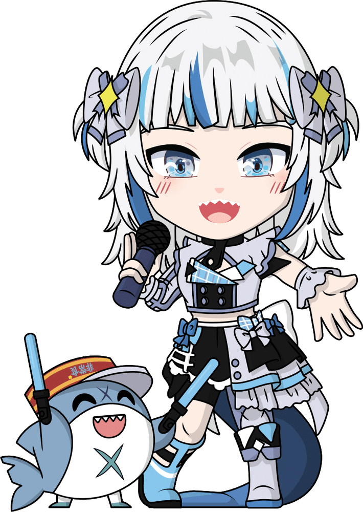 Hololive - Bloop - Gawr Gura - Youtooz - Youtooz VTuber Collection  (#11) (Youtooz) photo 2