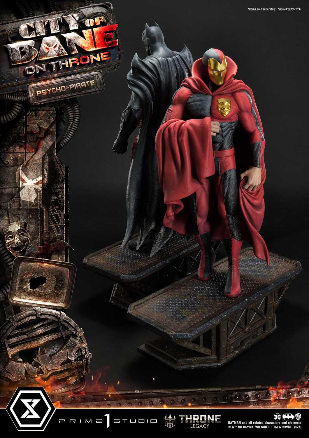Batman: City of Bane - Batman (Thomas Wayne) - Throne Legacy  (TLCDC-06S) - 1/4 - Bonus Version (Prime 1 Studio) photo 3