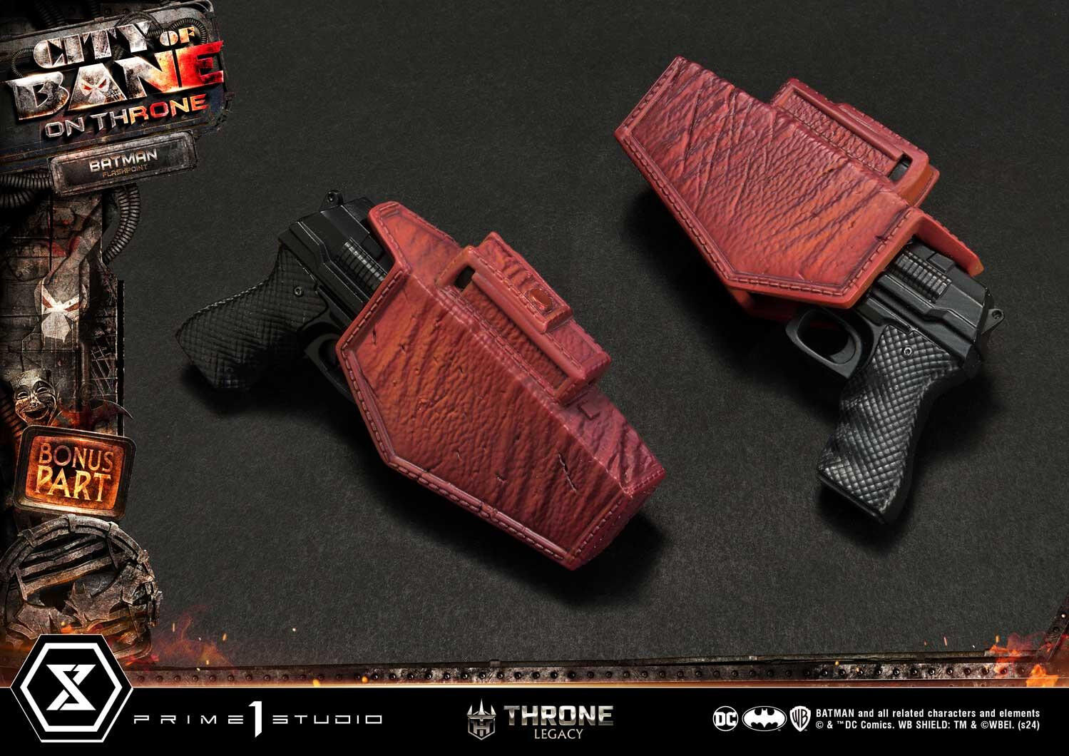 Batman: City of Bane - Batman (Thomas Wayne) - Throne Legacy  (TLCDC-06S) - 1/4 - Bonus Version (Prime 1 Studio) photo 7