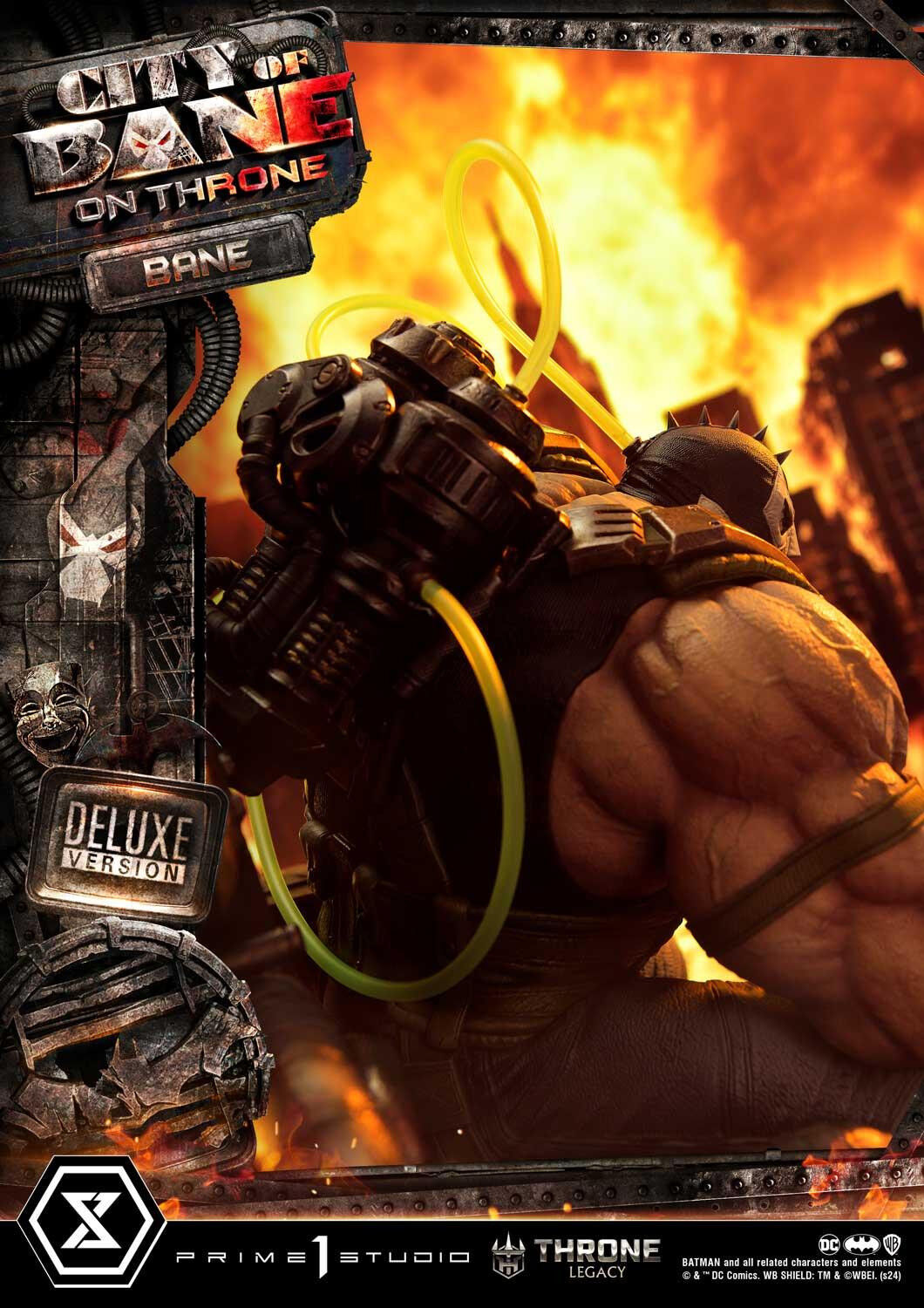 Batman: City of Bane - Bane - Throne Legacy (TLCDC-05DX) - 1/4 - On Throne, DX Version (Prime 1 Studio) photo 9