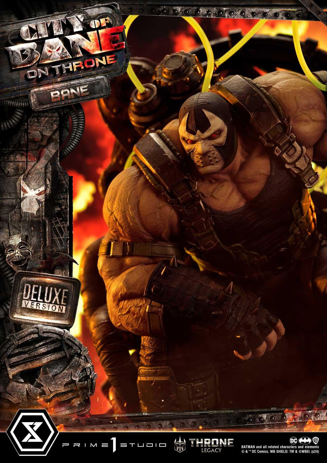 Batman: City of Bane - Bane - Throne Legacy (TLCDC-05DX) - 1/4 - On Throne, DX Version (Prime 1 Studio) photo 10