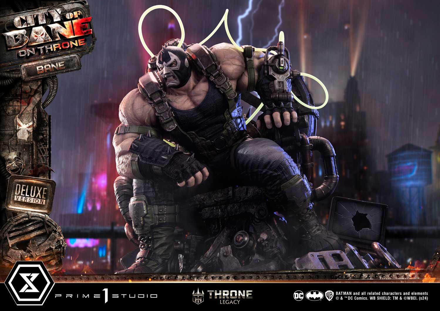 Batman: City of Bane - Bane - Throne Legacy (TLCDC-05DX) - 1/4 - On Throne, DX Version (Prime 1 Studio) photo 14