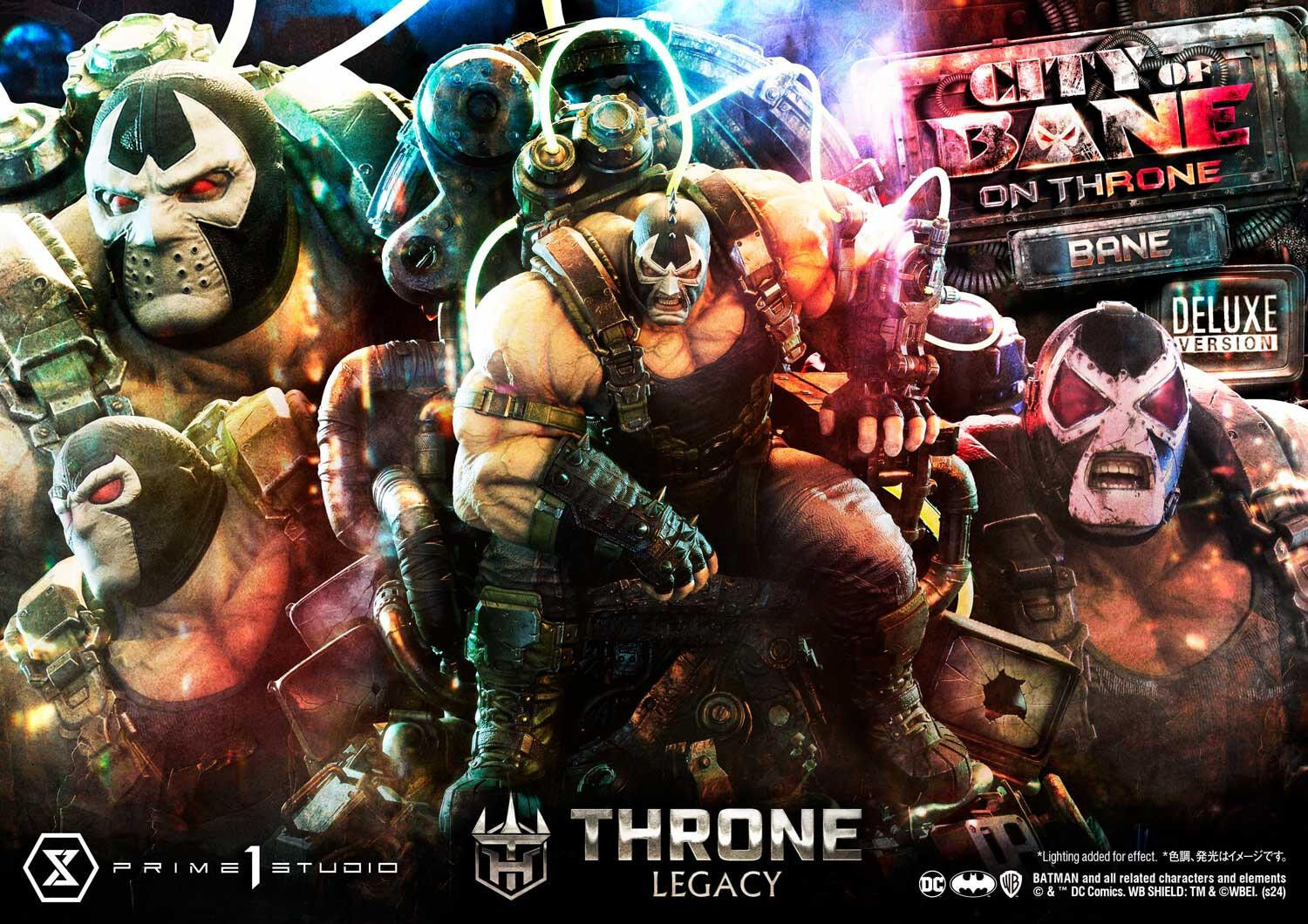 Batman: City of Bane - Bane - Throne Legacy (TLCDC-05DX) - 1/4 - On Throne, DX Version (Prime 1 Studio) photo 15