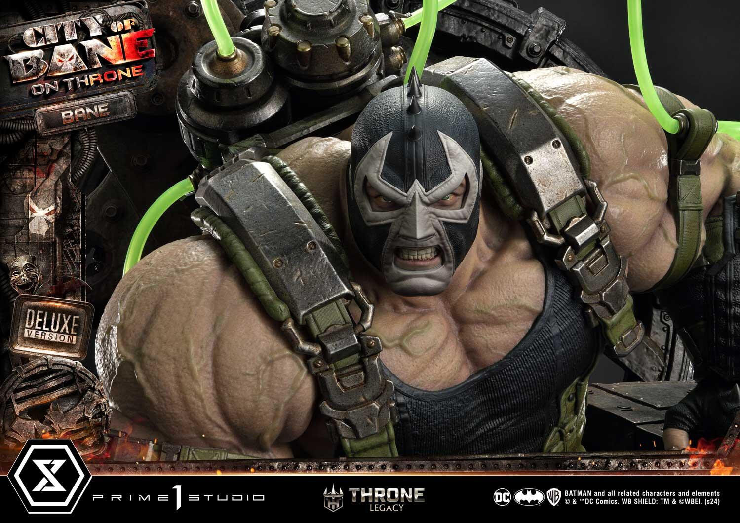 Batman: City of Bane - Bane - Throne Legacy (TLCDC-05DX) - 1/4 - On Throne, DX Version (Prime 1 Studio) photo 21