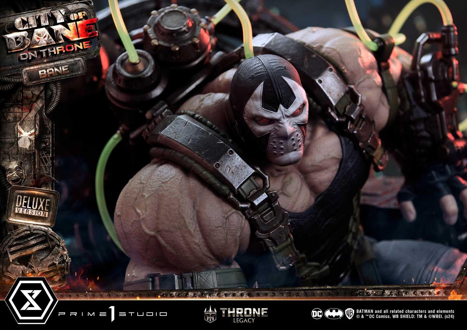 Batman: City of Bane - Bane - Throne Legacy (TLCDC-05DX) - 1/4 - On Throne, DX Version (Prime 1 Studio) photo 23