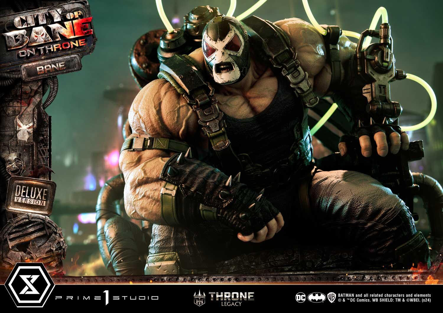 Batman: City of Bane - Bane - Throne Legacy (TLCDC-05DX) - 1/4 - On Throne, DX Version (Prime 1 Studio) photo 24