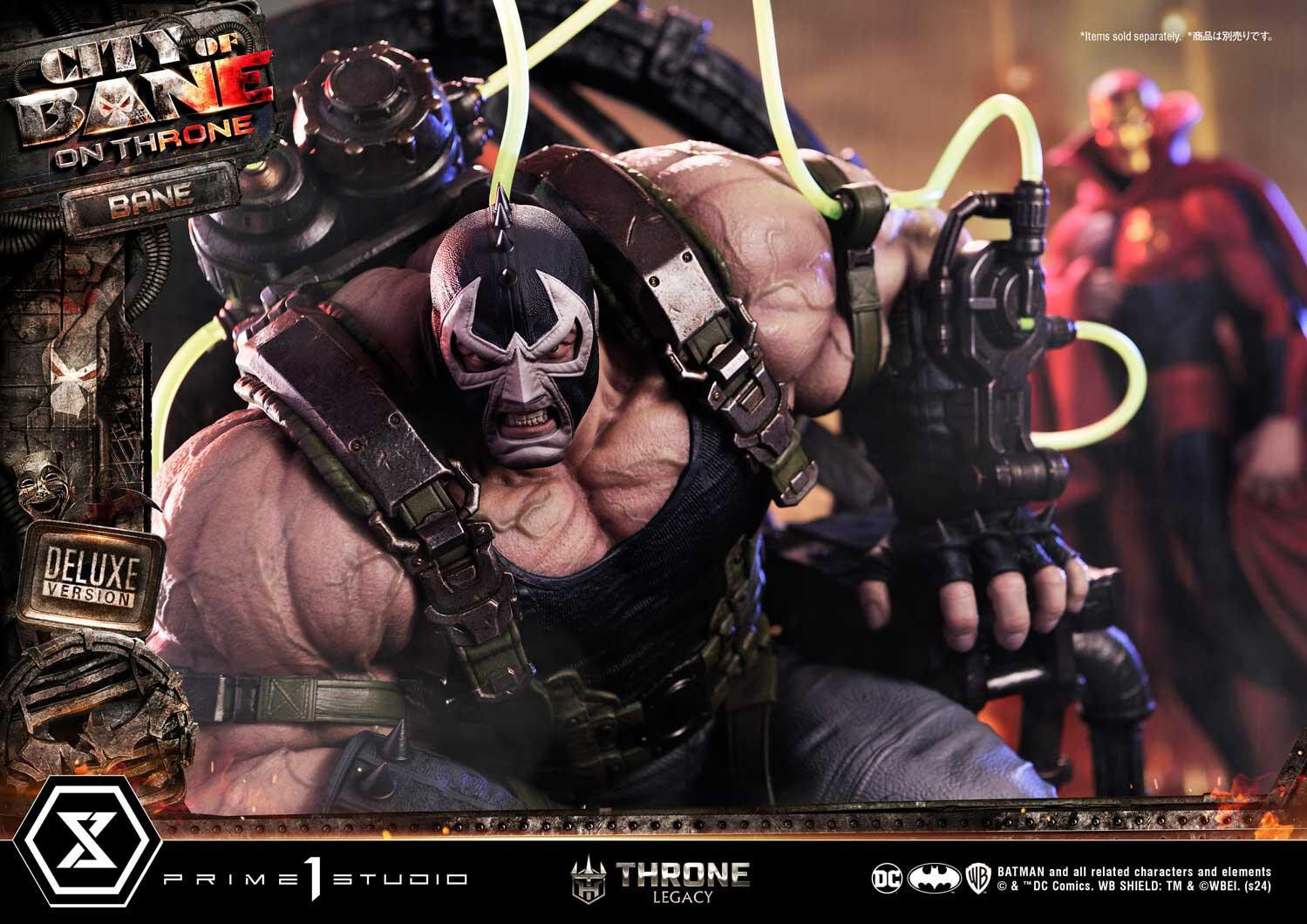 Batman: City of Bane - Bane - Throne Legacy (TLCDC-05DX) - 1/4 - On Throne, DX Version (Prime 1 Studio) photo 30