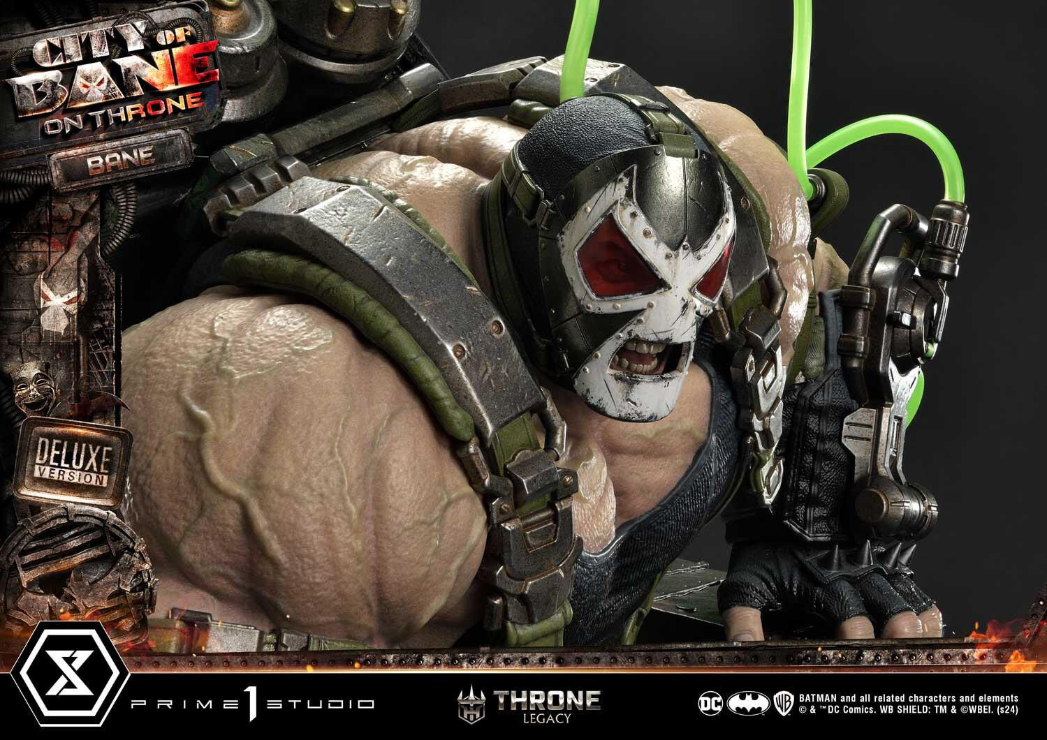 Batman: City of Bane - Bane - Throne Legacy (TLCDC-05DX) - 1/4 - On Throne, DX Version (Prime 1 Studio) photo 42