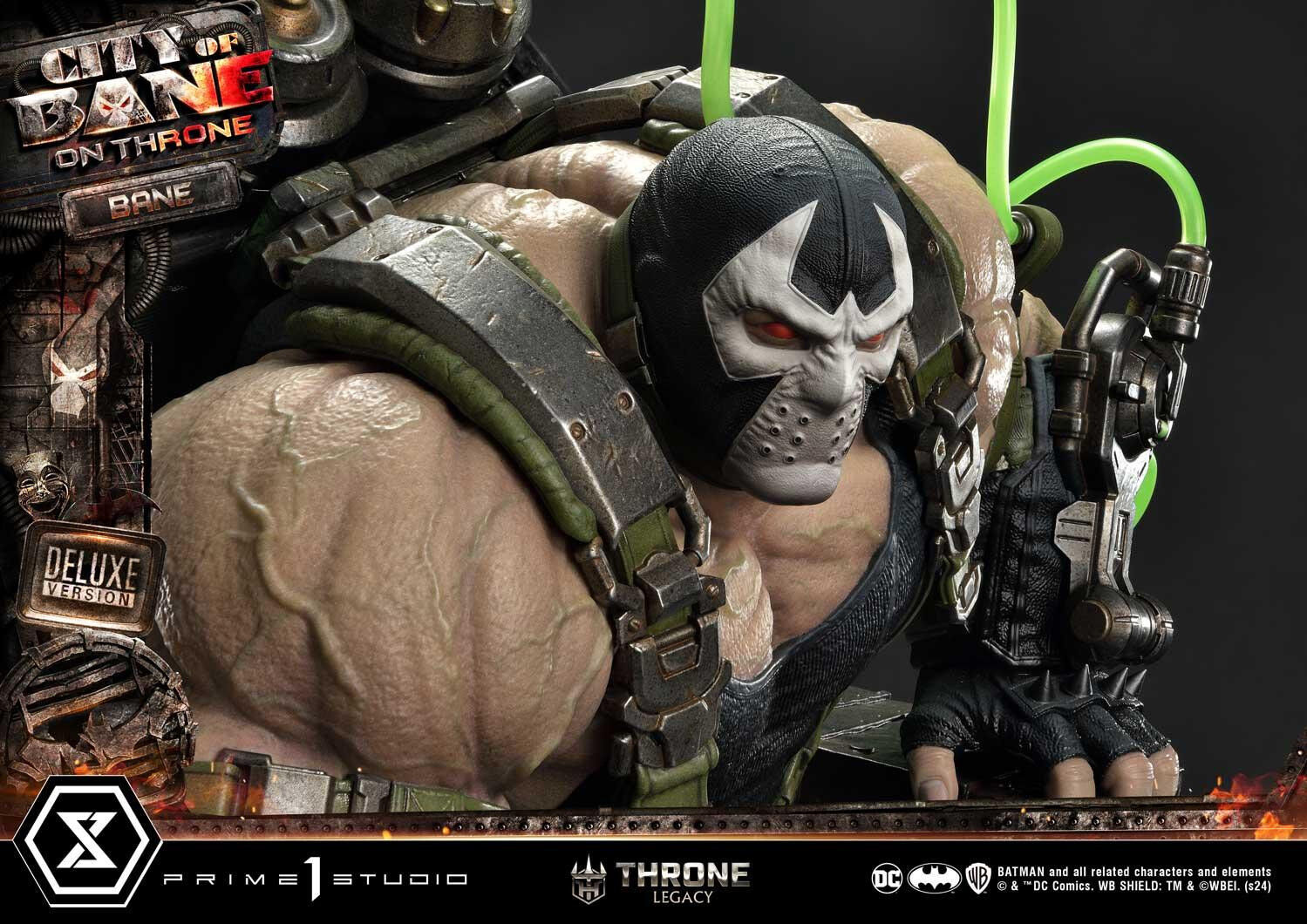 Batman: City of Bane - Bane - Throne Legacy (TLCDC-05DX) - 1/4 - On Throne, DX Version (Prime 1 Studio) photo 44