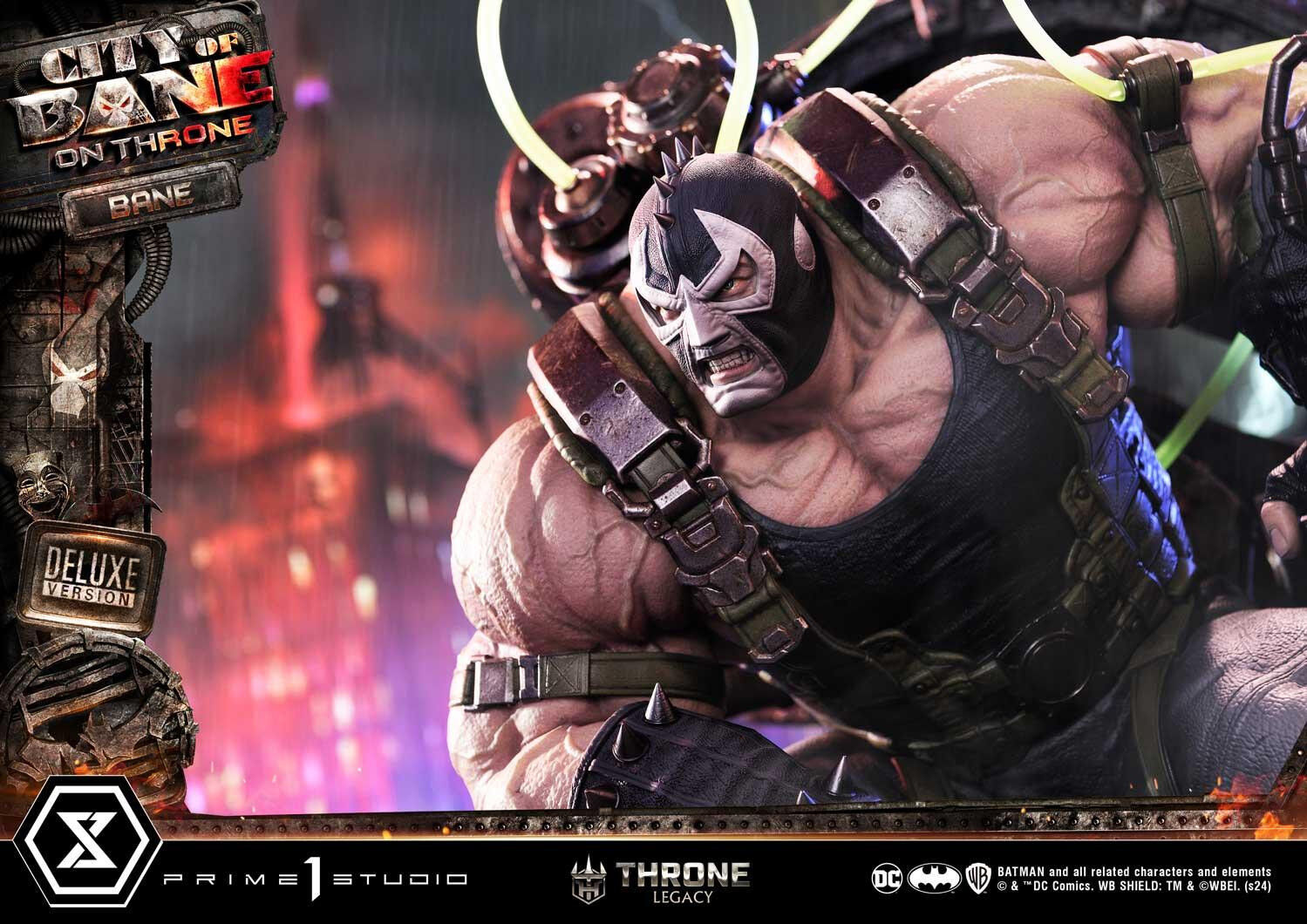 Batman: City of Bane - Bane - Throne Legacy (TLCDC-05DX) - 1/4 - On Throne, DX Version (Prime 1 Studio) photo 47