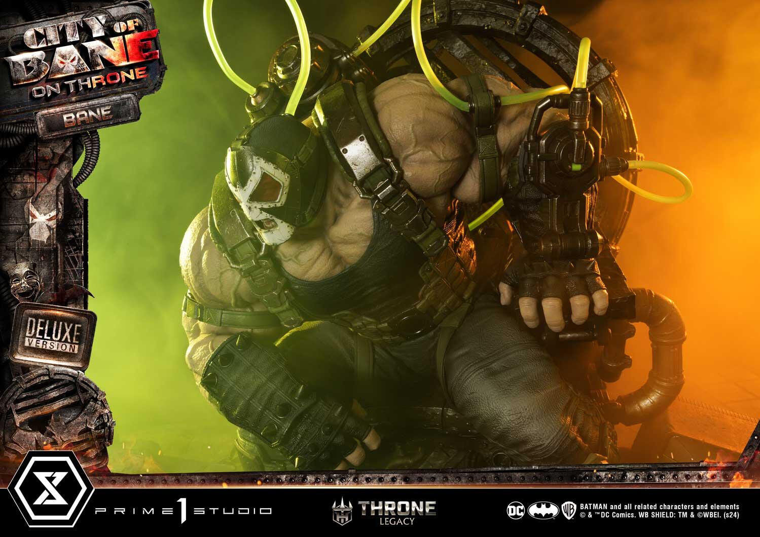 Batman: City of Bane - Bane - Throne Legacy (TLCDC-05DX) - 1/4 - On Throne, DX Version (Prime 1 Studio) photo 48