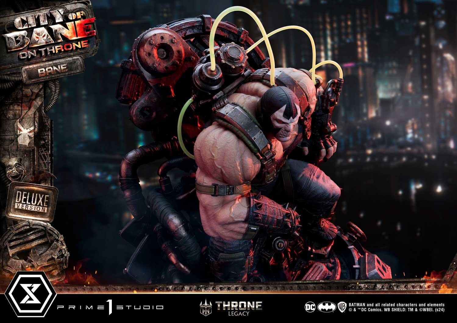 Batman: City of Bane - Bane - Throne Legacy (TLCDC-05DX) - 1/4 - On Throne, DX Version (Prime 1 Studio) photo 49