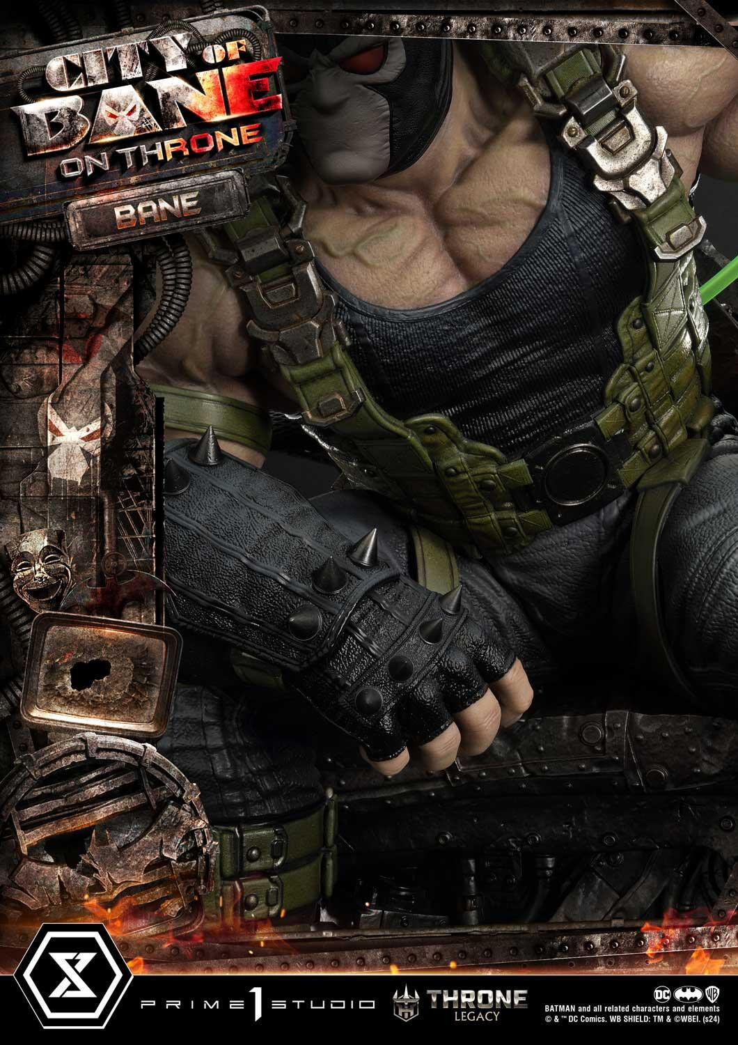 Batman: City of Bane - Bane - Throne Legacy (TLCDC-05DX) - 1/4 - On Throne, DX Version (Prime 1 Studio) photo 53