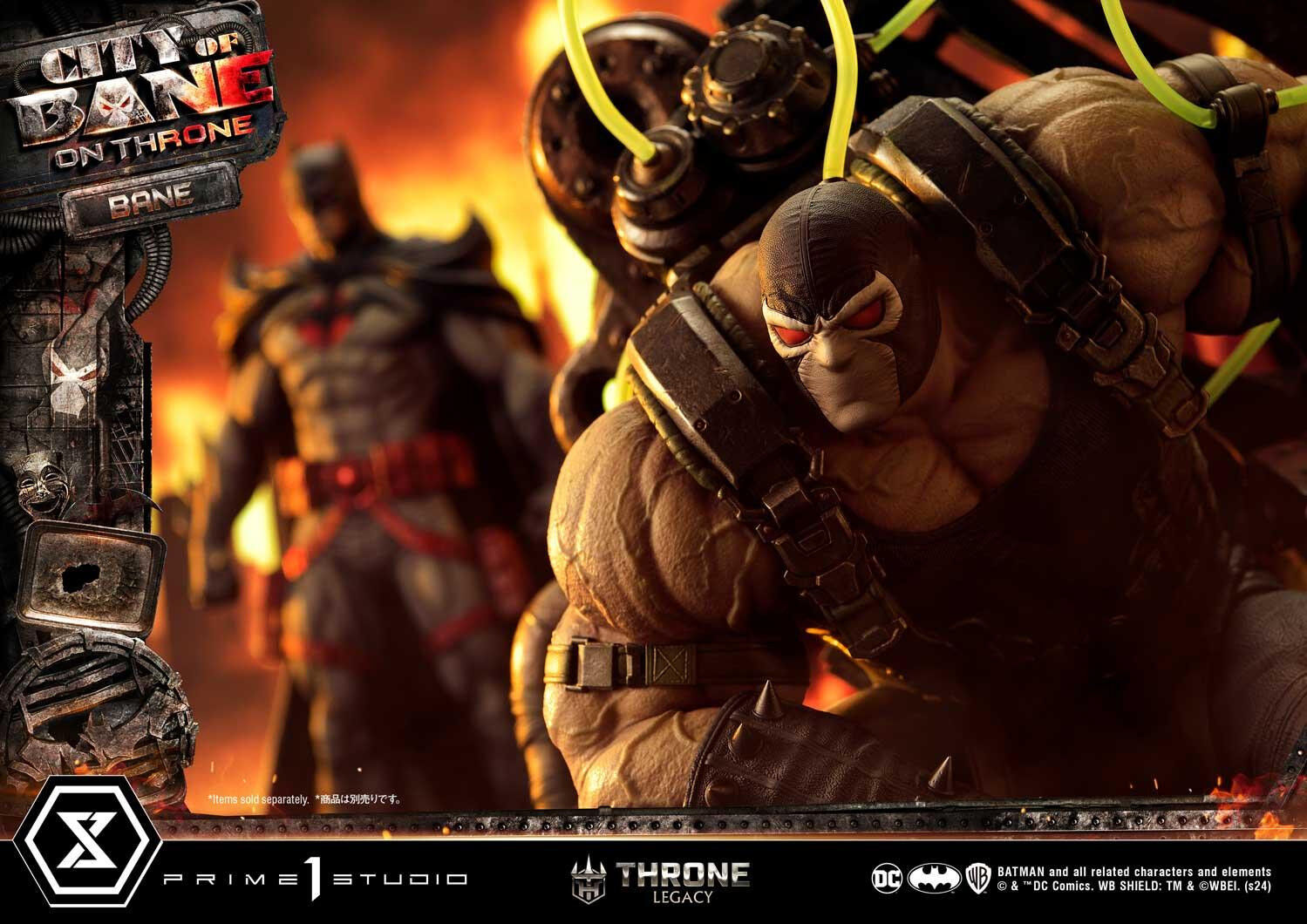 Batman: City of Bane - Bane - Throne Legacy (TLCDC-05DX) - 1/4 - On Throne, DX Version (Prime 1 Studio) photo 63