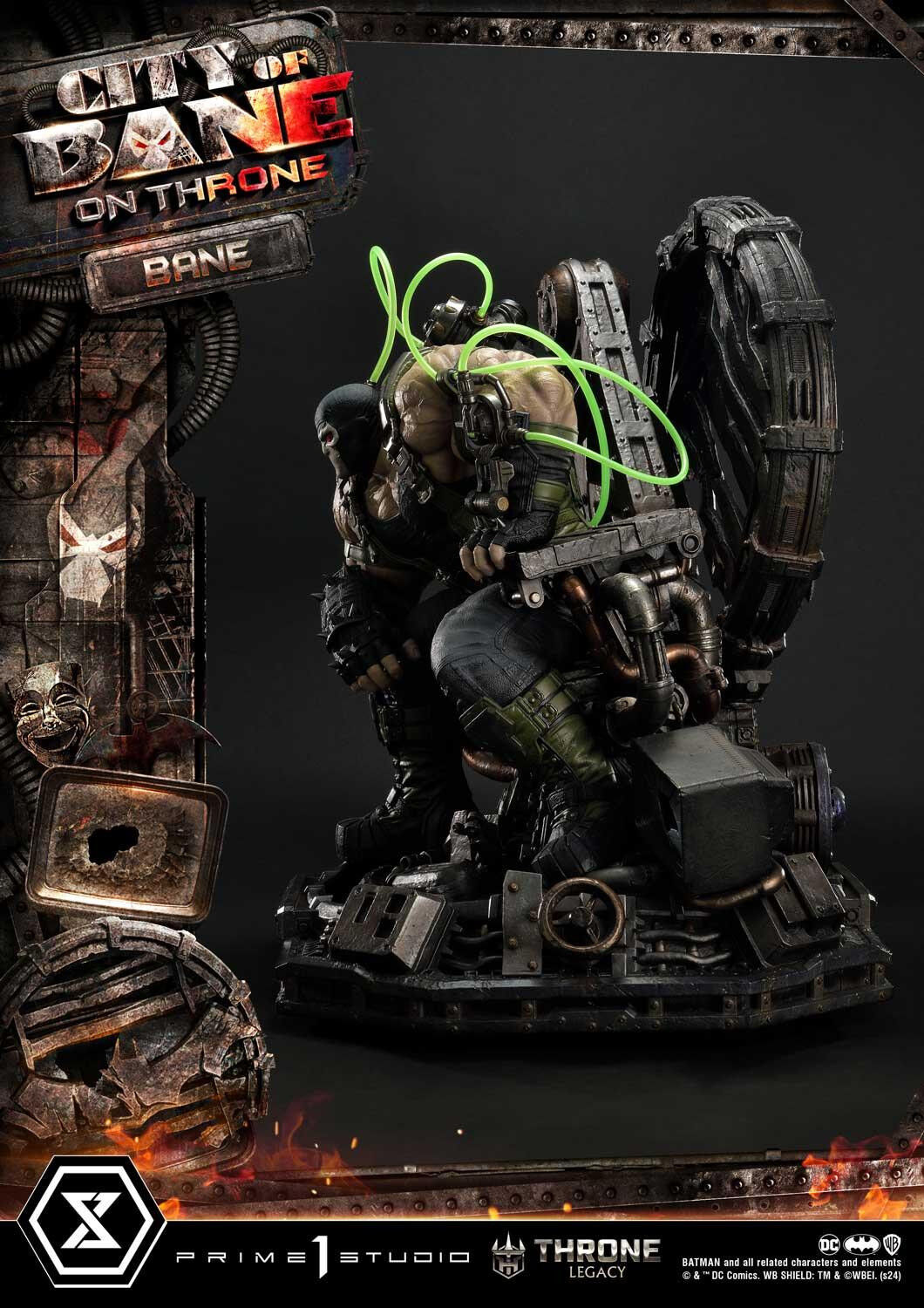 Batman: City of Bane - Bane - Throne Legacy (TLCDC-05DX) - 1/4 - On Throne, DX Version (Prime 1 Studio) photo 68
