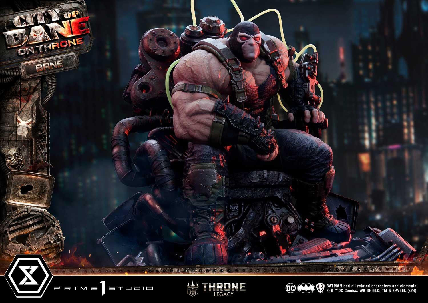 Batman: City of Bane - Bane - Throne Legacy (TLCDC-05DX) - 1/4 - On Throne, DX Version (Prime 1 Studio) photo 87