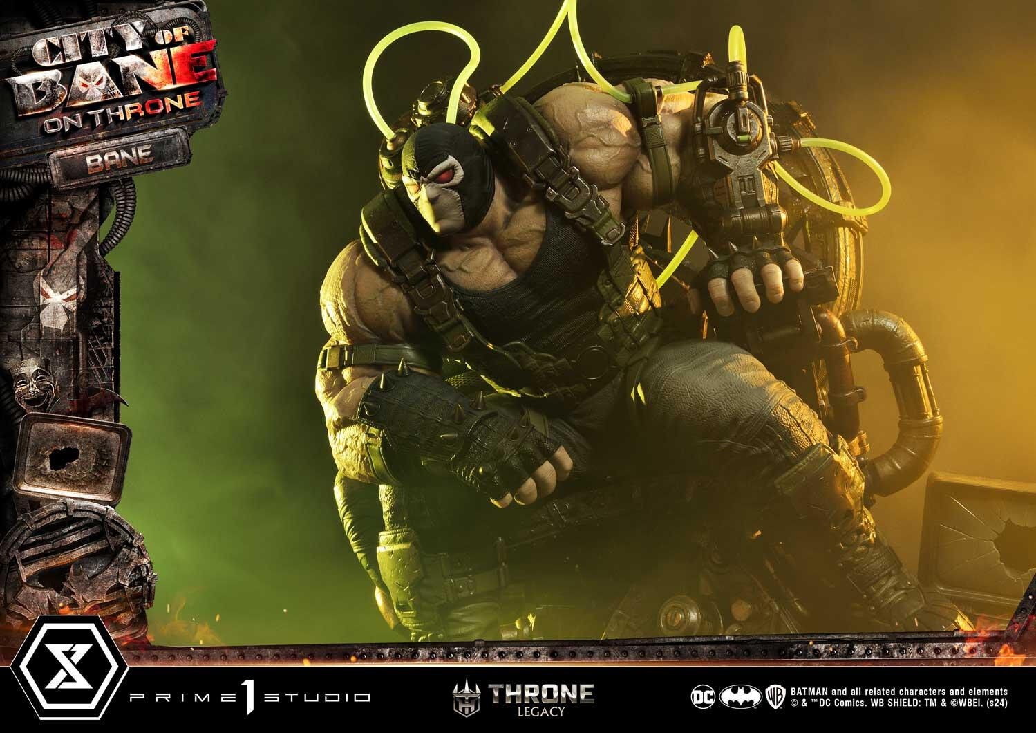 Batman: City of Bane - Bane - Throne Legacy (TLCDC-05DX) - 1/4 - On Throne, DX Version (Prime 1 Studio) photo 91