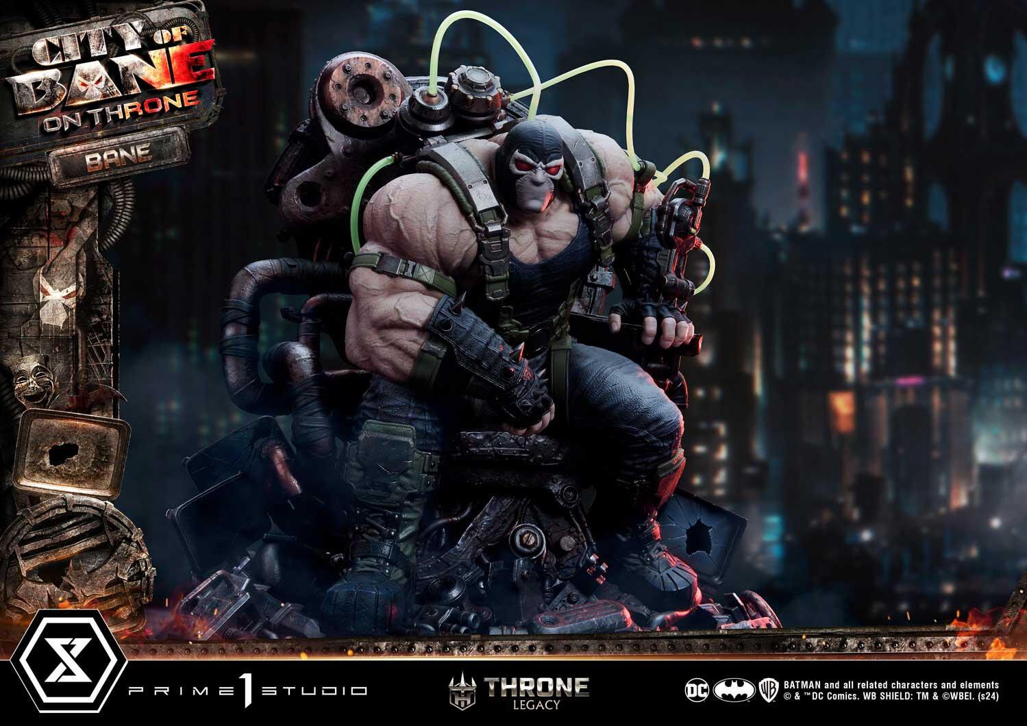 Batman: City of Bane - Bane - Throne Legacy (TLCDC-05DX) - 1/4 - On Throne, DX Version (Prime 1 Studio) photo 92