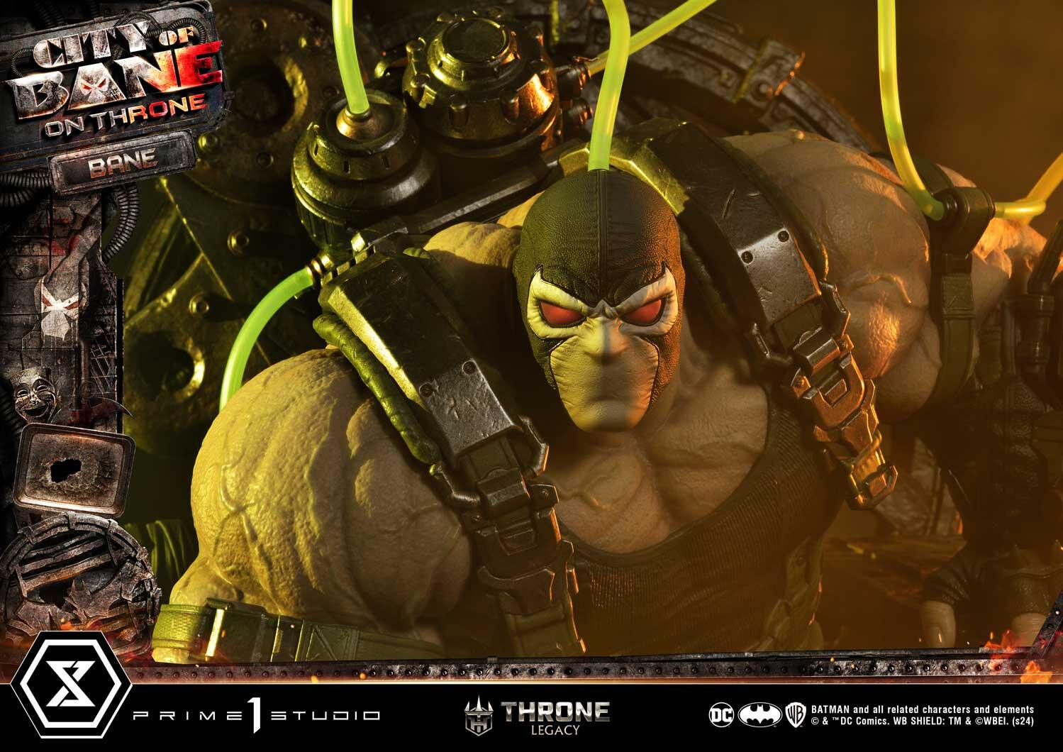 Batman: City of Bane - Bane - Throne Legacy (TLCDC-05DX) - 1/4 - On Throne, DX Version (Prime 1 Studio) photo 93