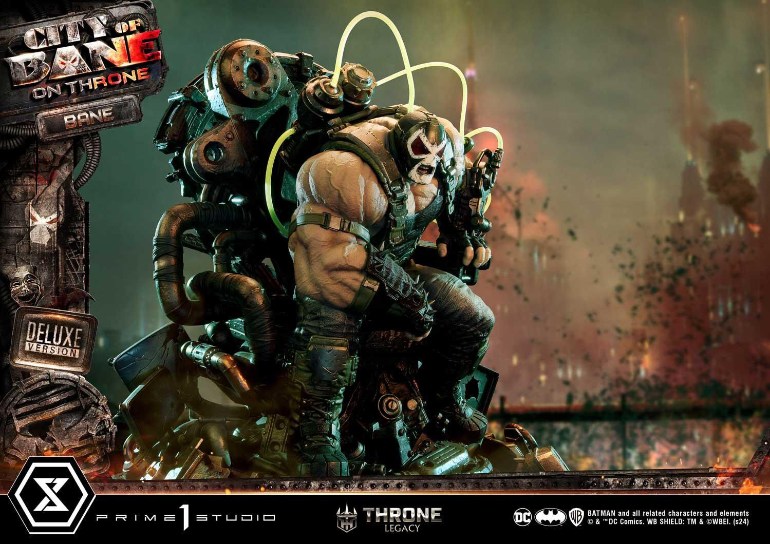 Batman: City of Bane - Bane - Throne Legacy (TLCDC-05DXS) - 1/4 - On Throne, DX Bonus Version (Prime 1 Studio) photo 4