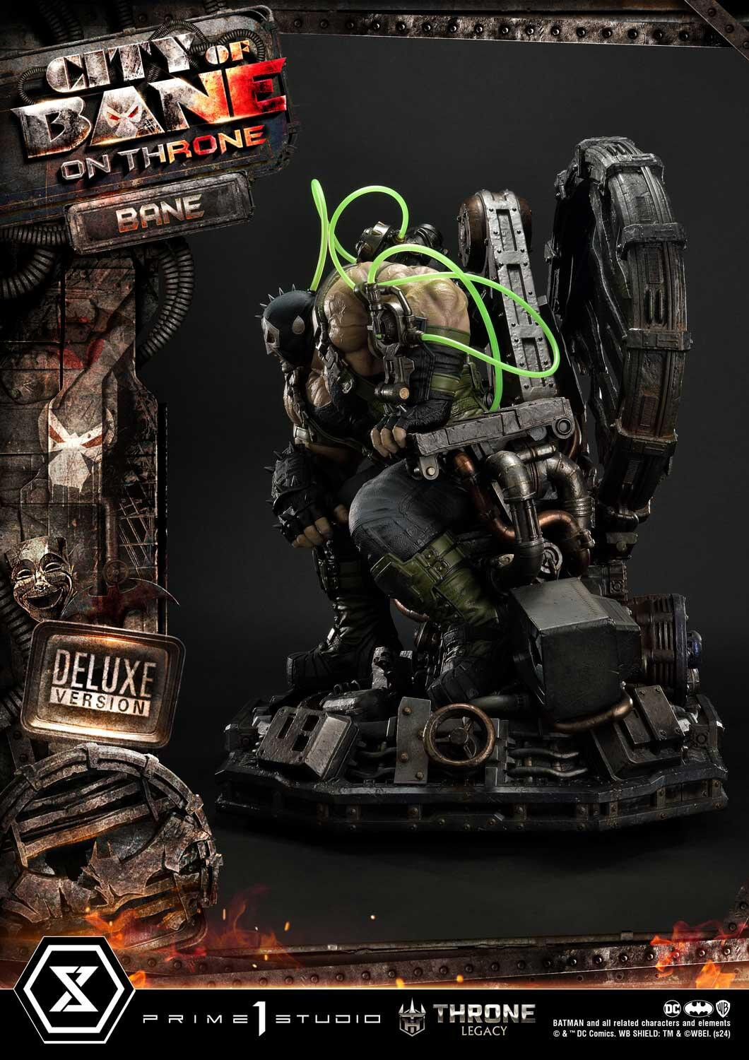 Batman: City of Bane - Bane - Throne Legacy (TLCDC-05DXS) - 1/4 - On Throne, DX Bonus Version (Prime 1 Studio) photo 5